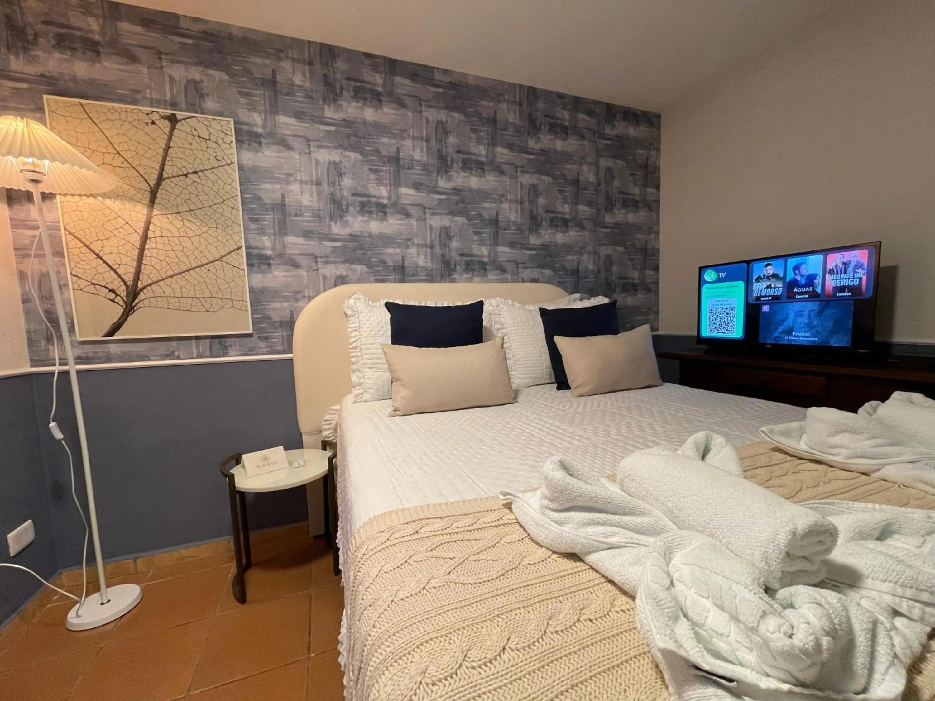 Bed in Pousada Flor de Lua Monte Verde