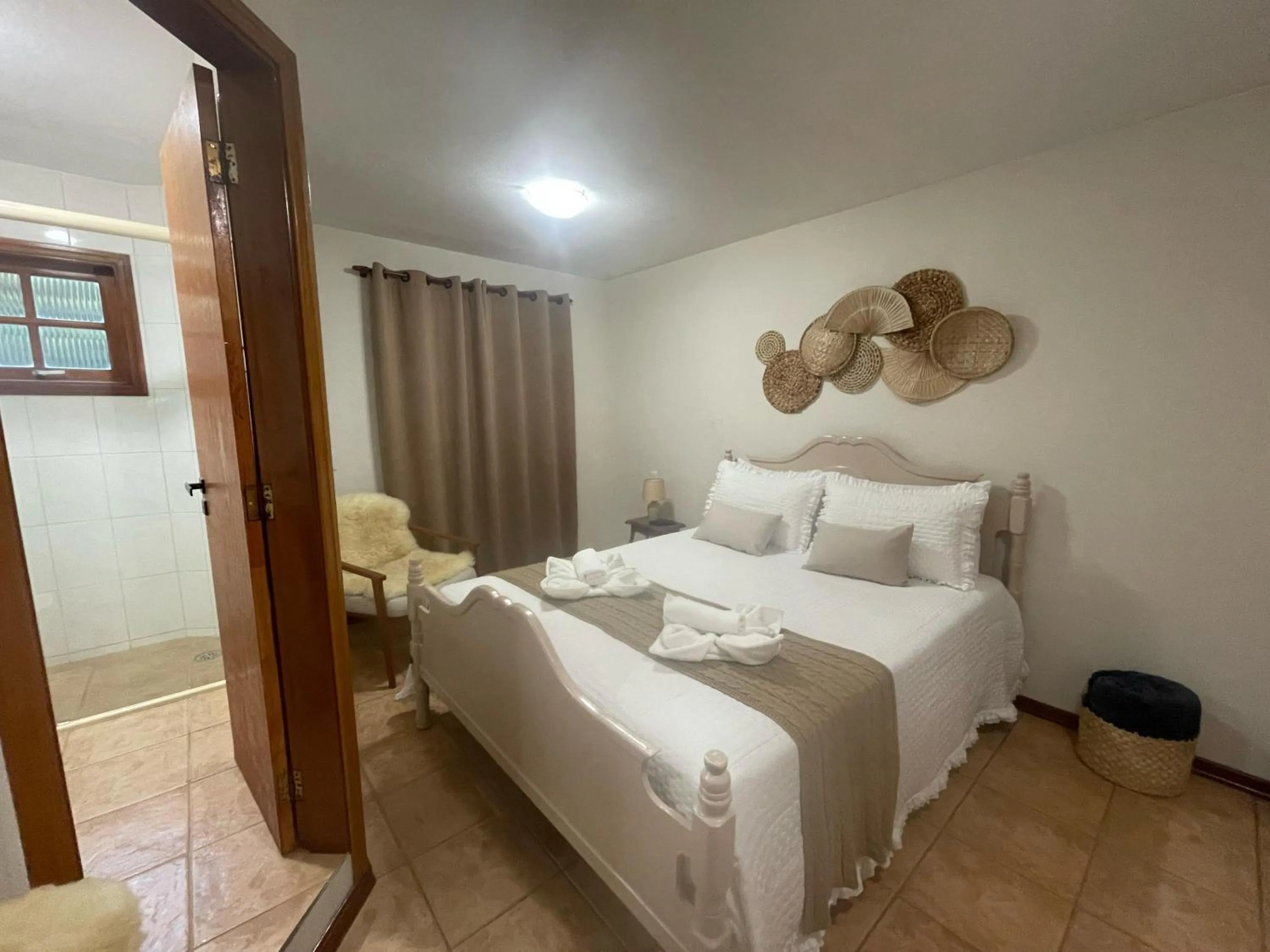 Bed in Pousada Flor de Lua Monte Verde