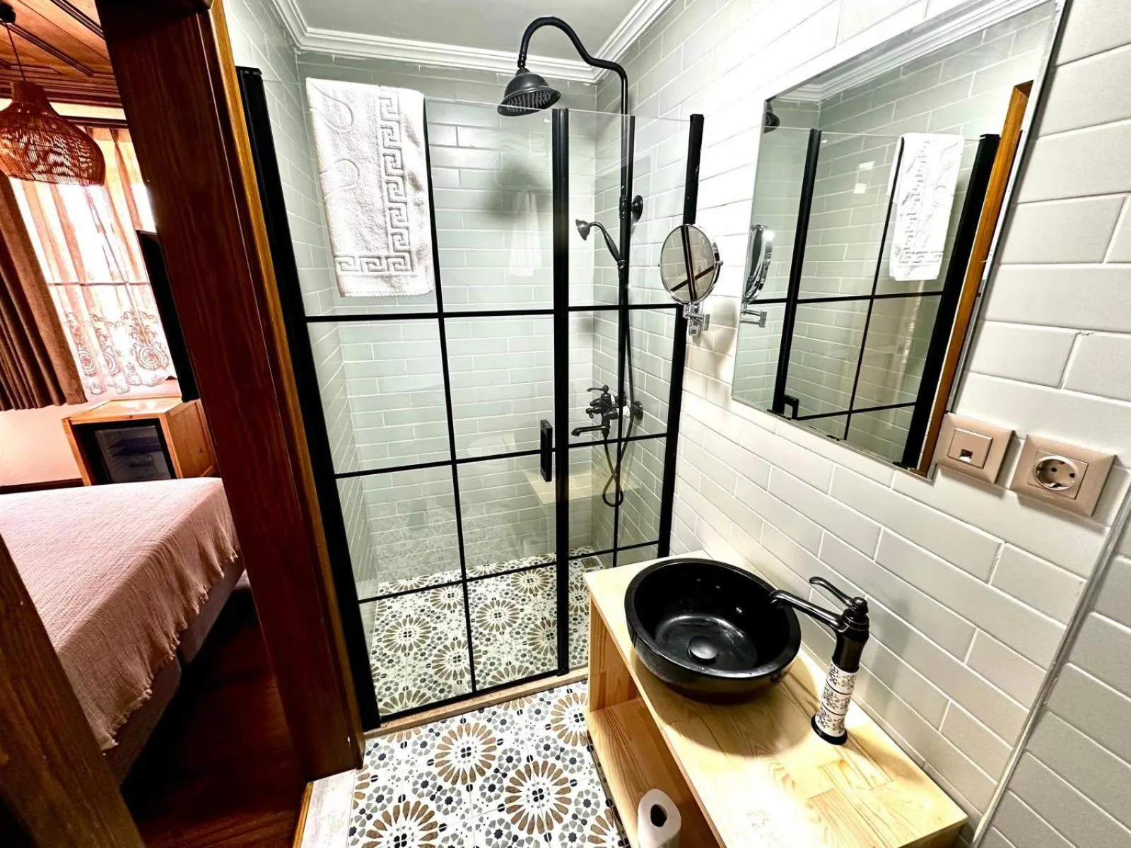 Bed in Güllük Uno Elegance Otel