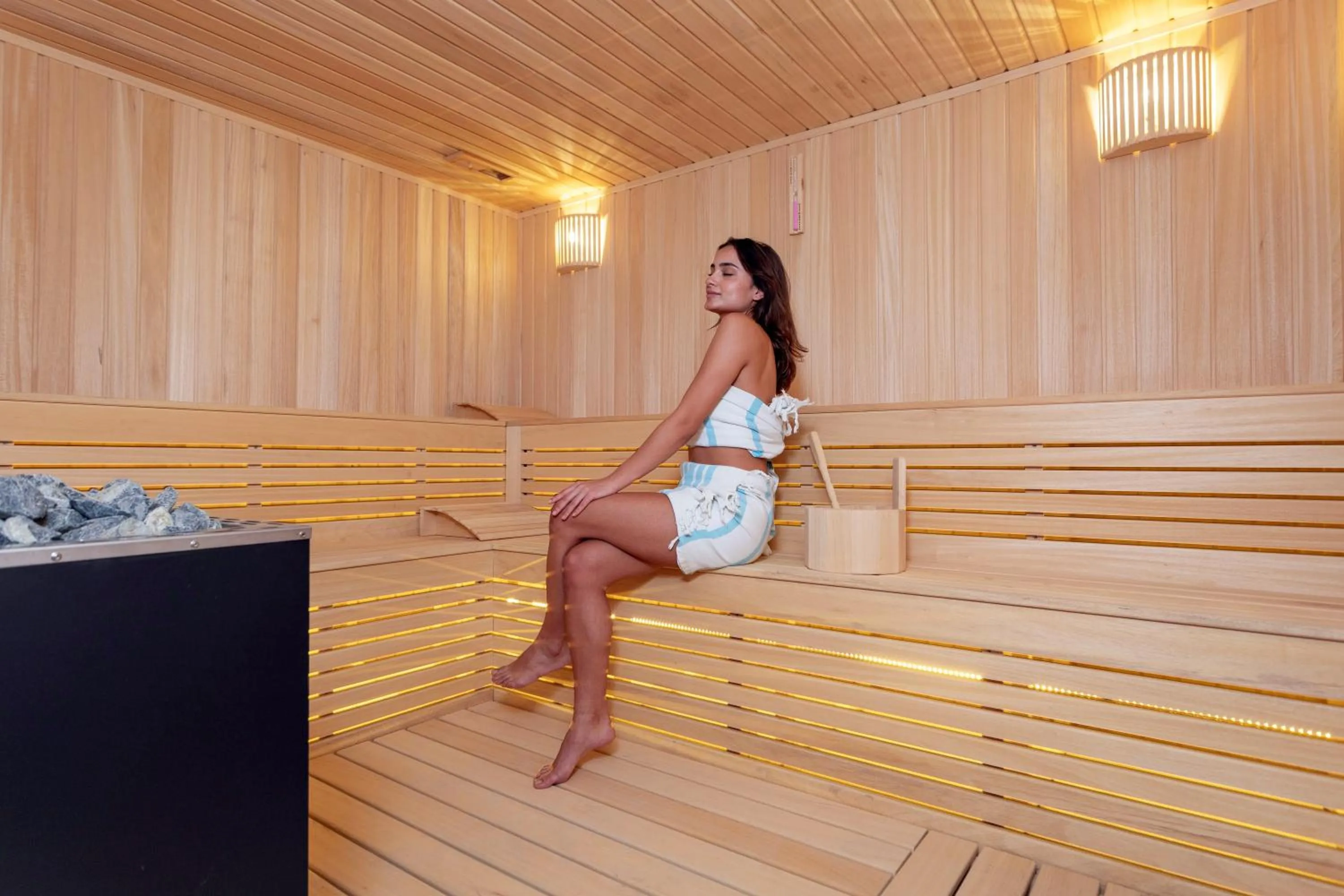 Sauna in Güllük Uno Elegance Otel
