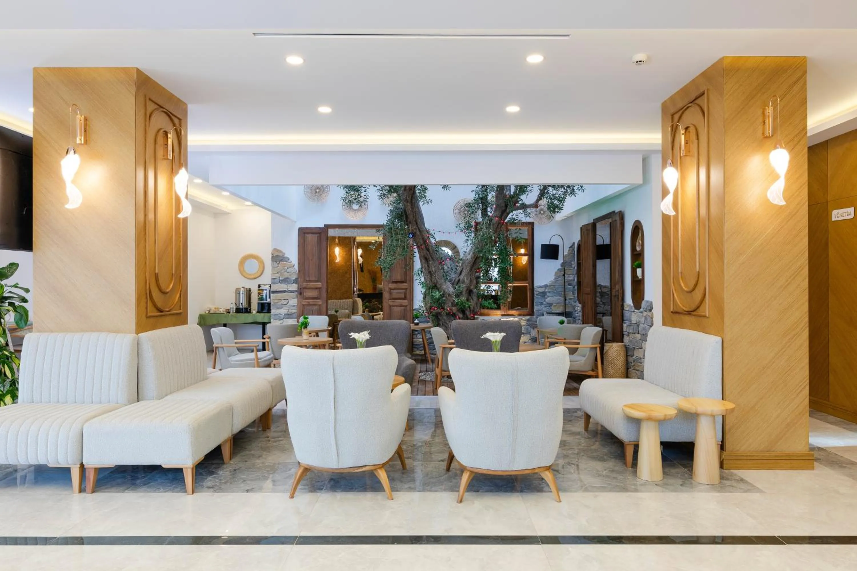 Seating area in Güllük Uno Elegance Otel