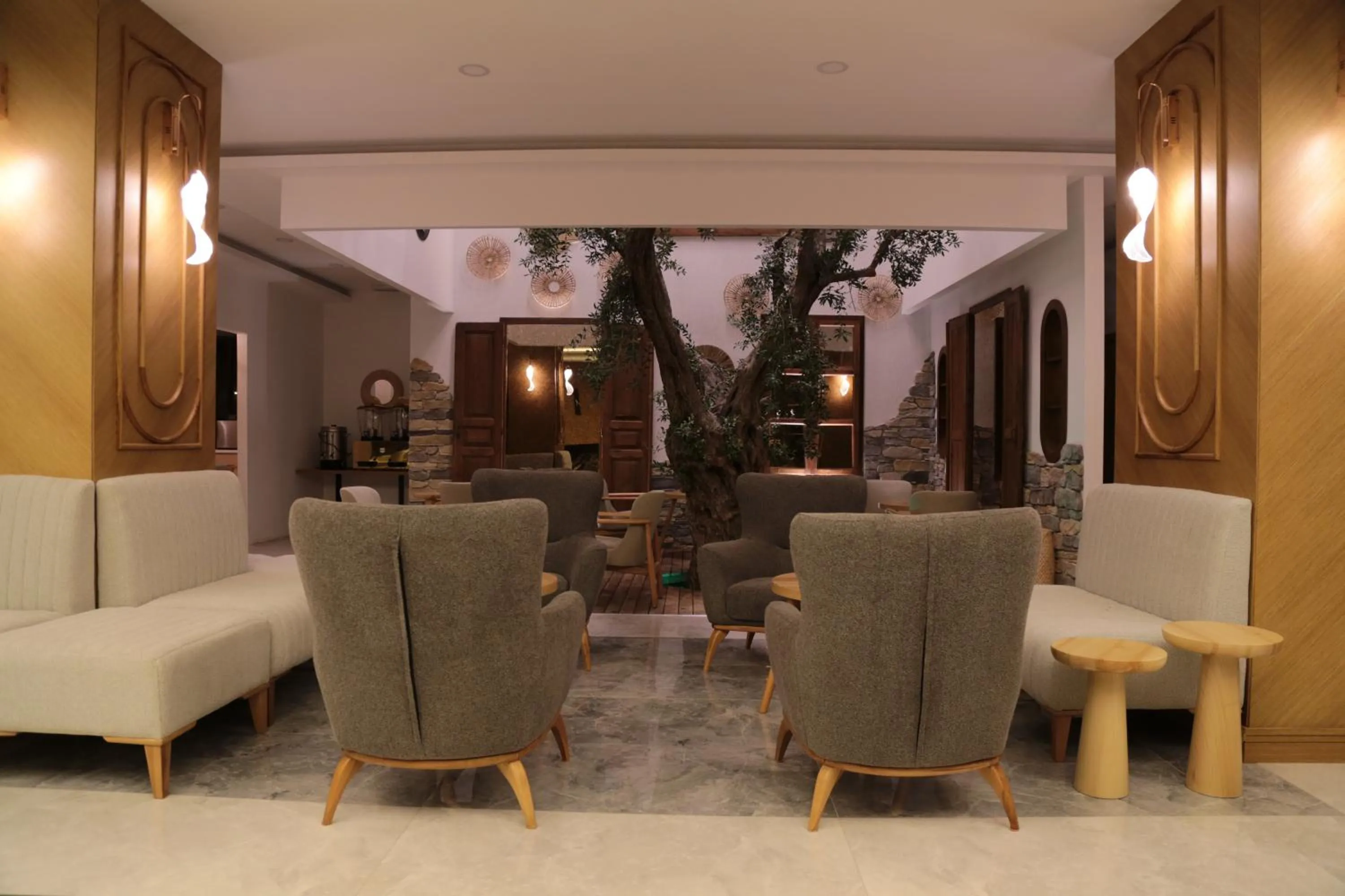 Seating area in Güllük Uno Elegance Otel