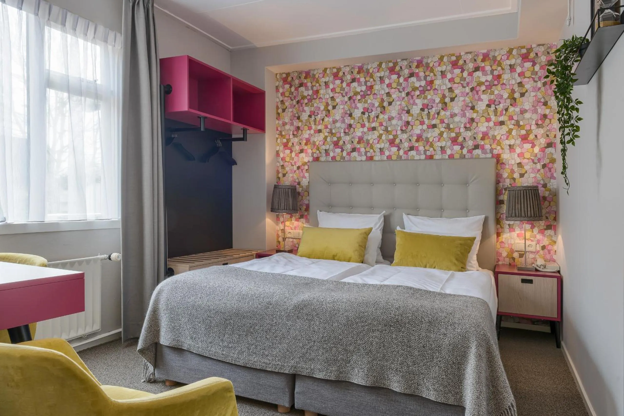 Bed in Hotel Op Diek