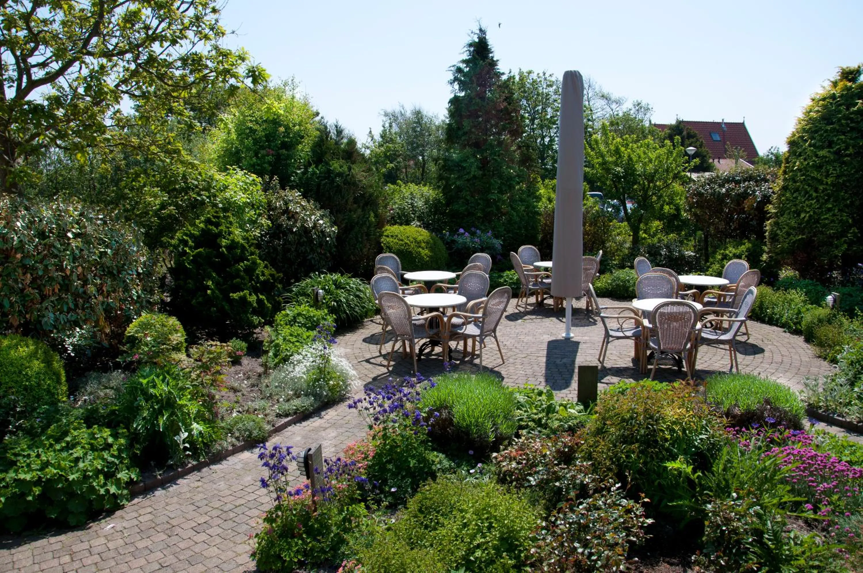 Balcony/Terrace in Hotel Op Diek