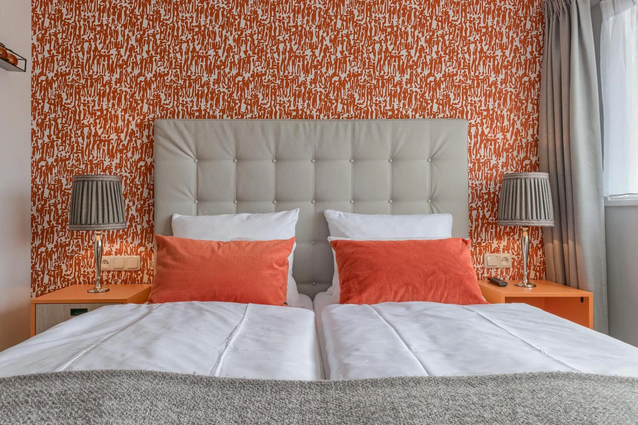 Bed in Hotel Op Diek