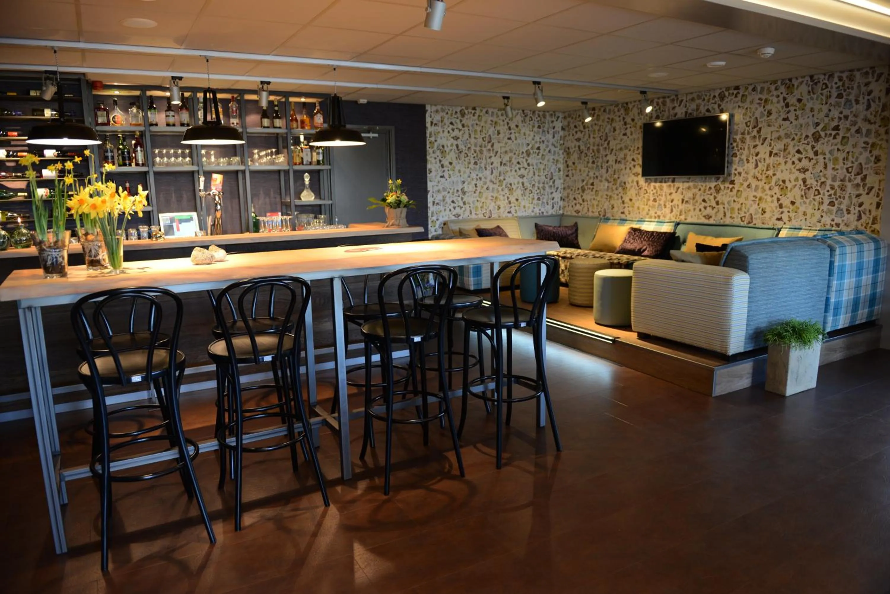 Lounge or bar in Hotel Op Diek