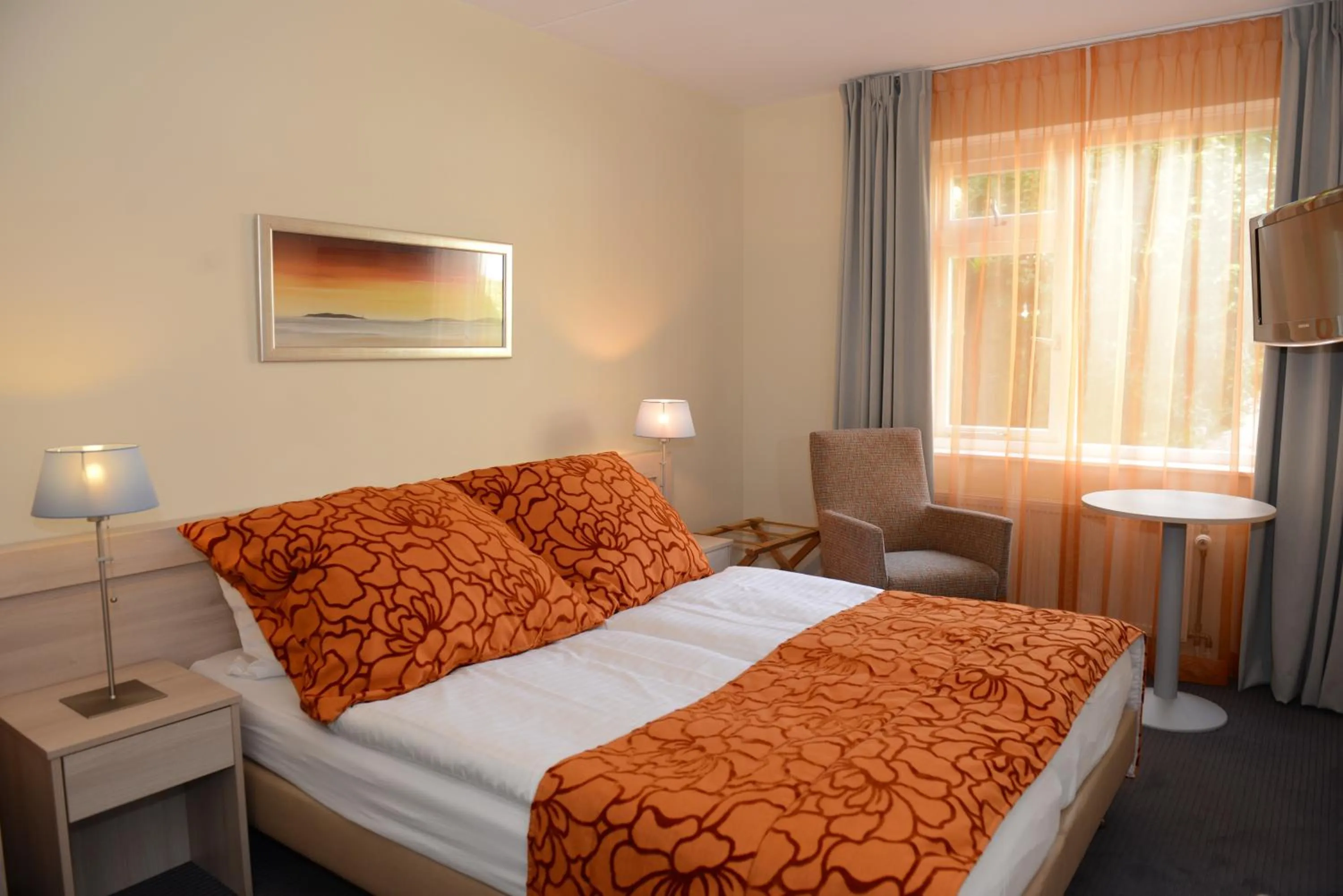 Bed in Hotel Op Diek