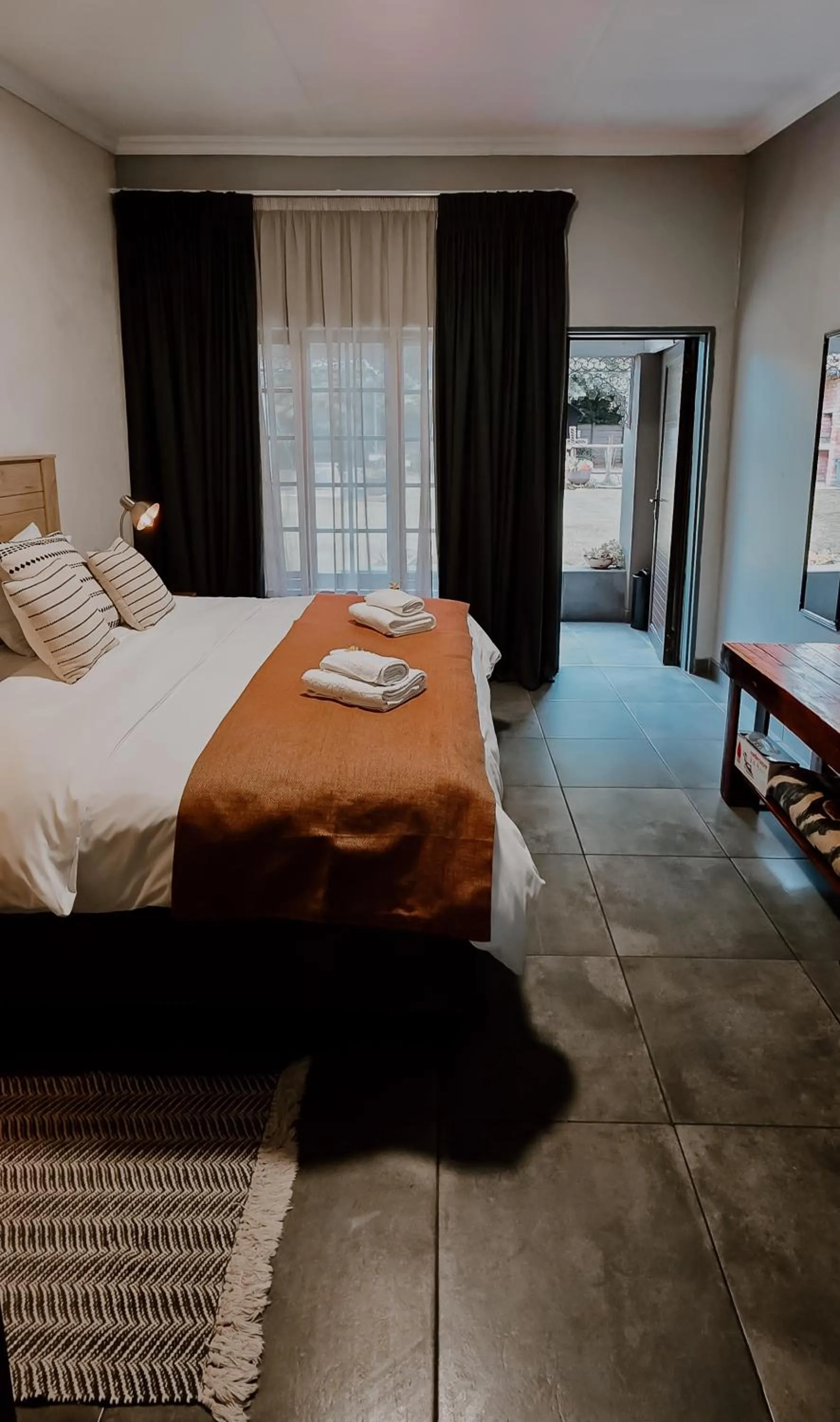 Bed in Bo Kamer Guesthouse