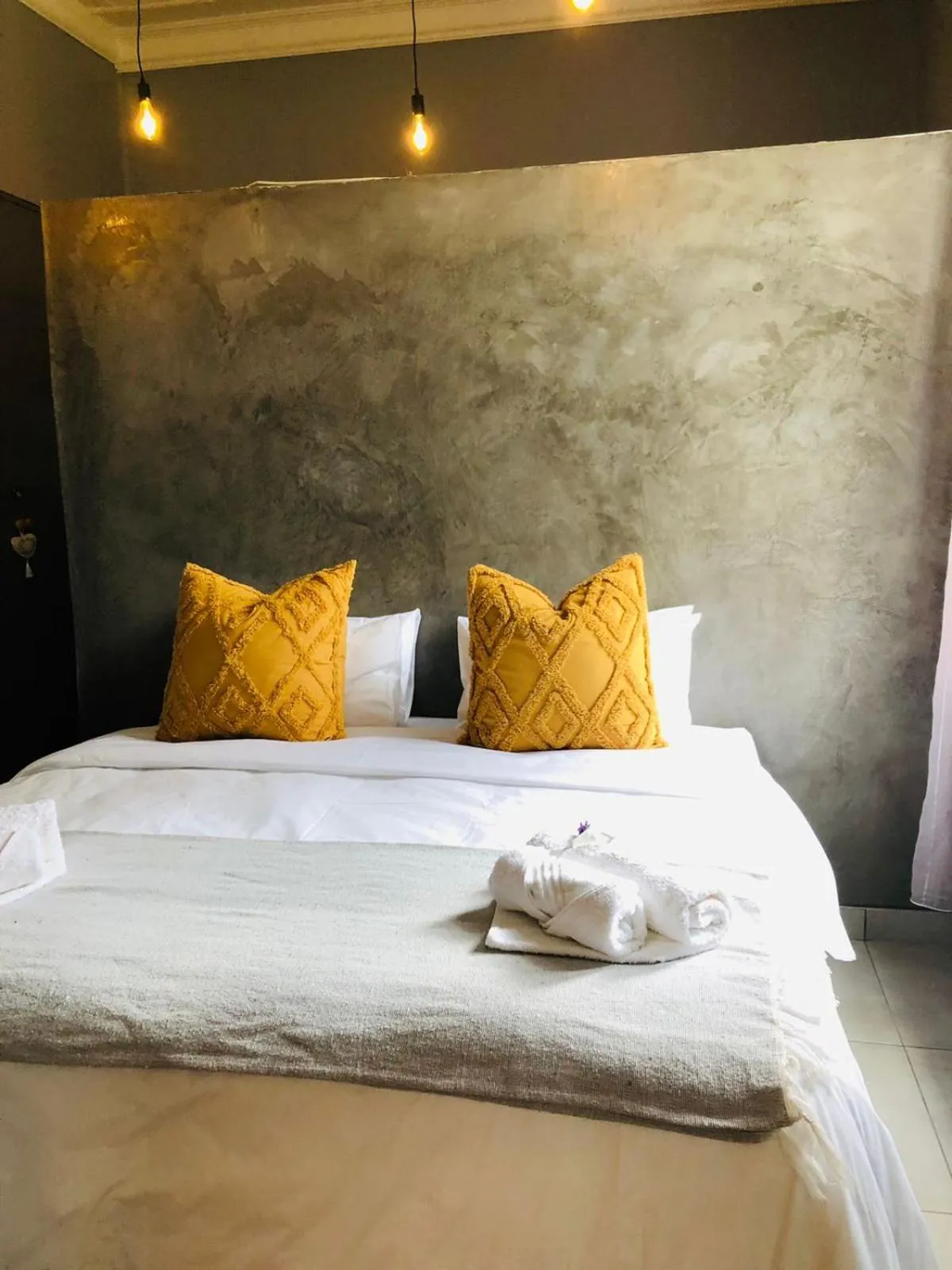 Bed in Bo Kamer Guesthouse