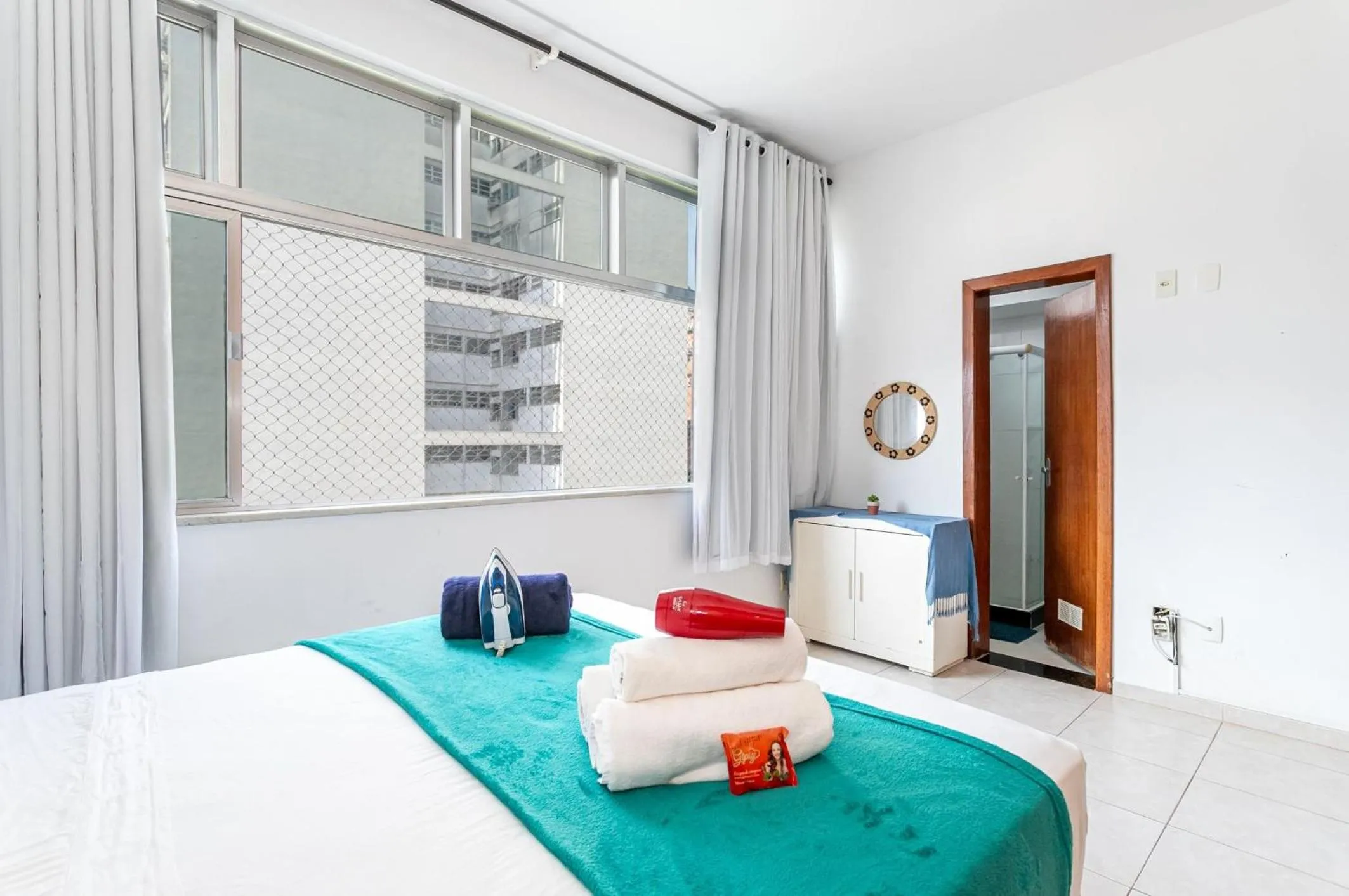 Bedroom in Sunset Ipanema - Pôr do Sol e Arpoador