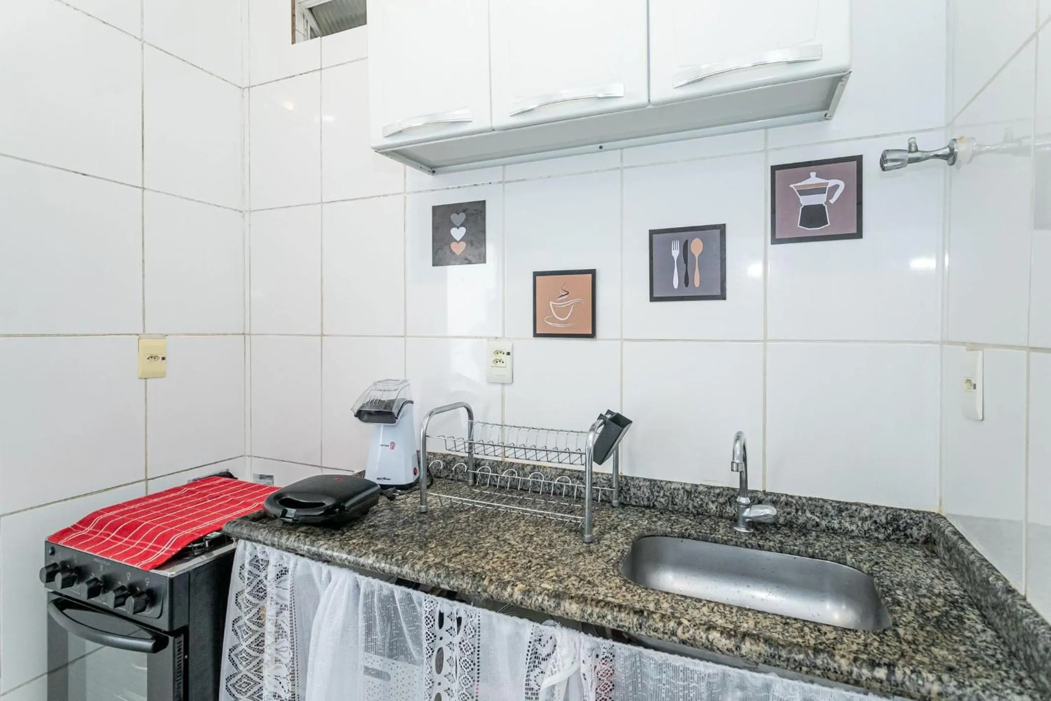 Kitchen or kitchenette in Sunset Ipanema - Pôr do Sol e Arpoador