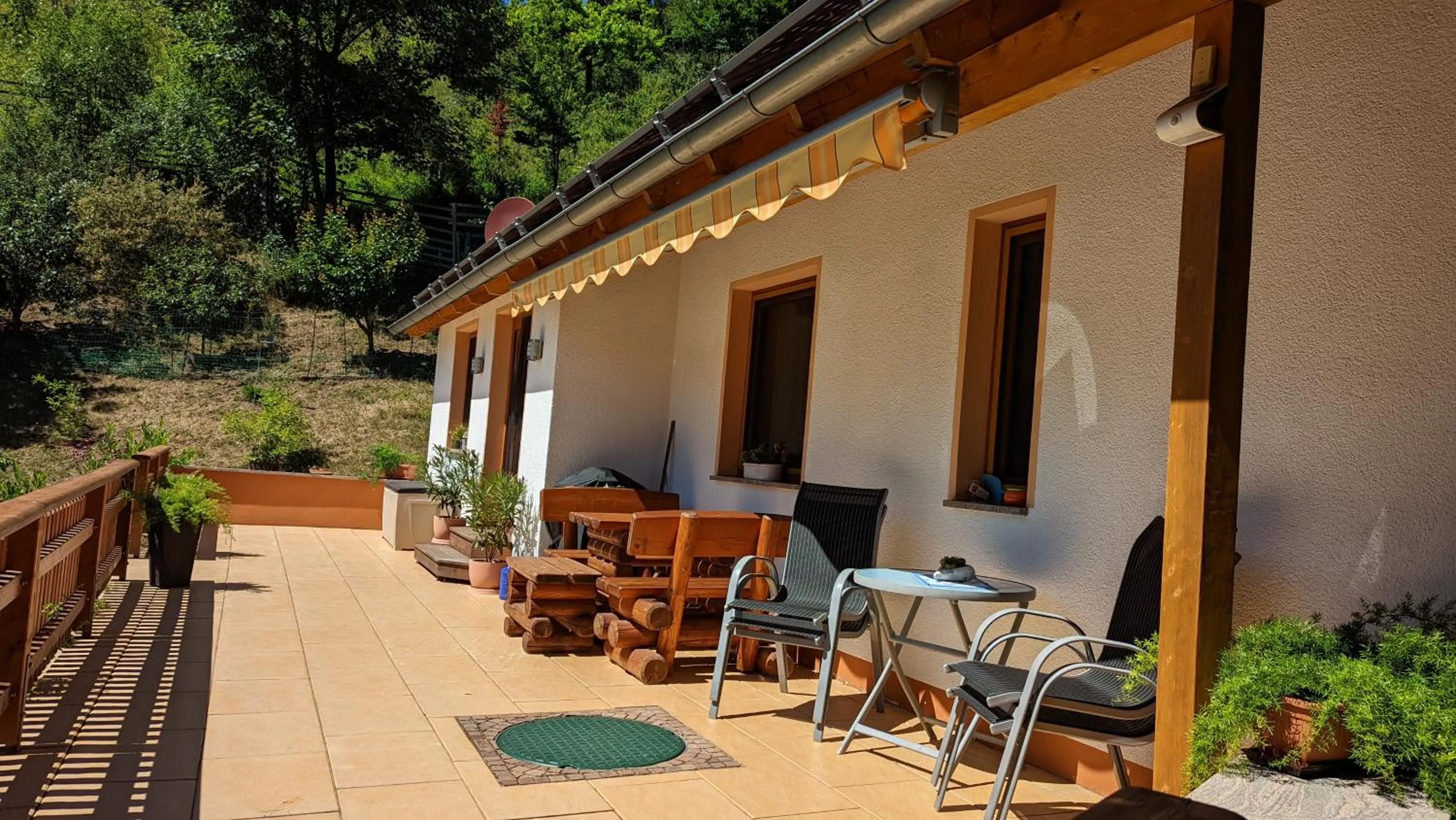 Property building in Ferienhaus Manoury am Klosterbrunnen