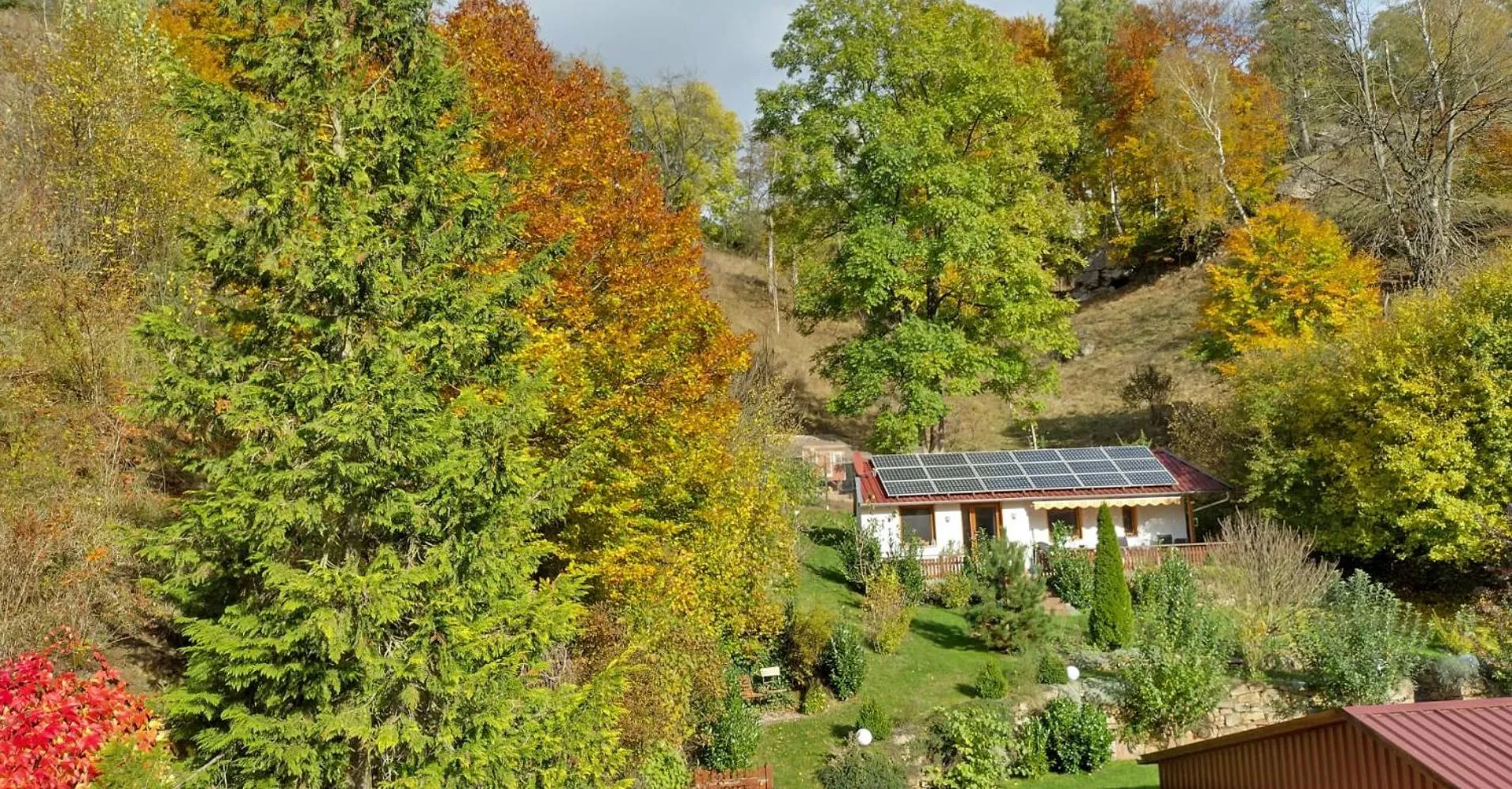 Property building in Ferienhaus Manoury am Klosterbrunnen