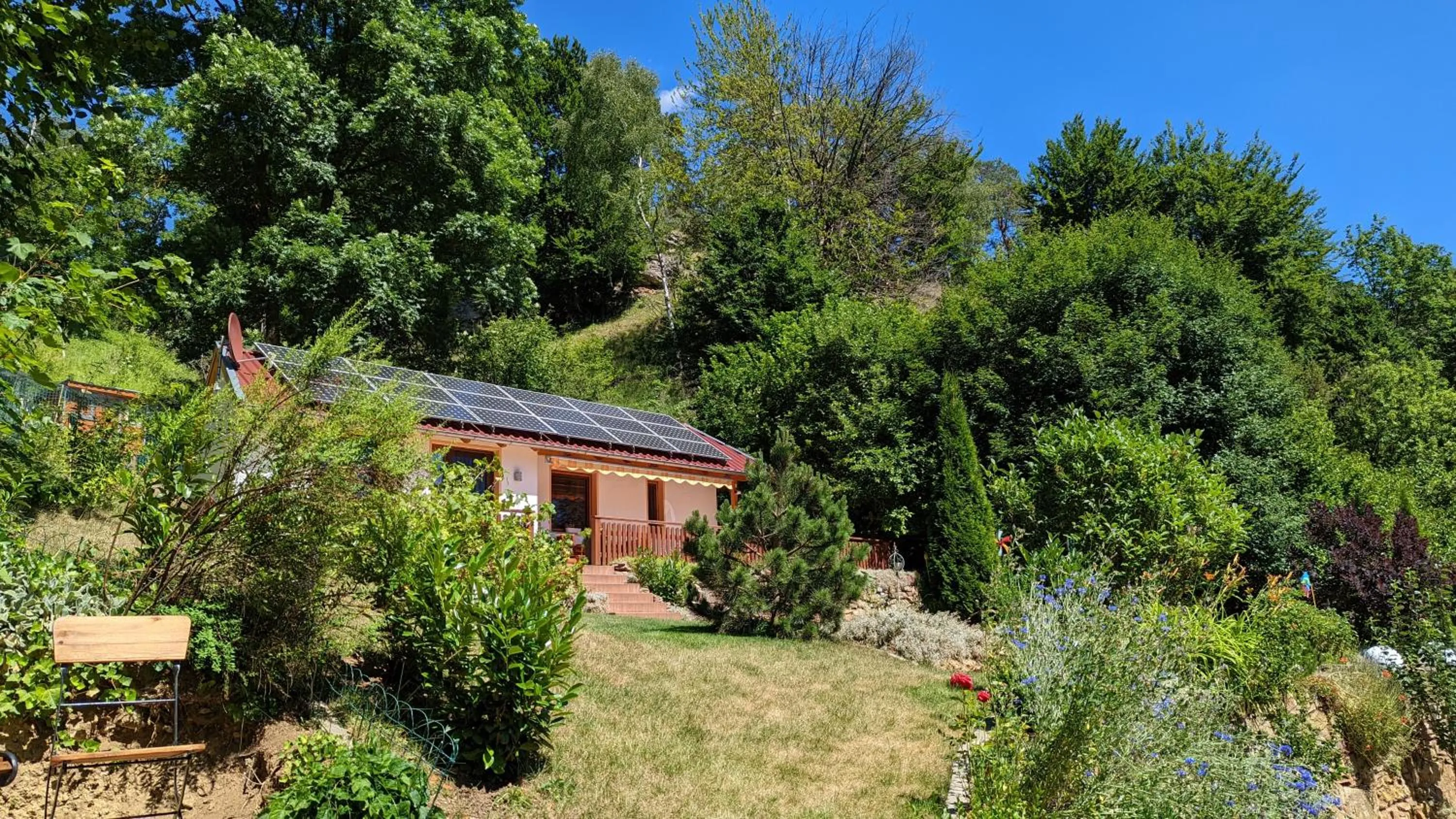 Property building in Ferienhaus Manoury am Klosterbrunnen