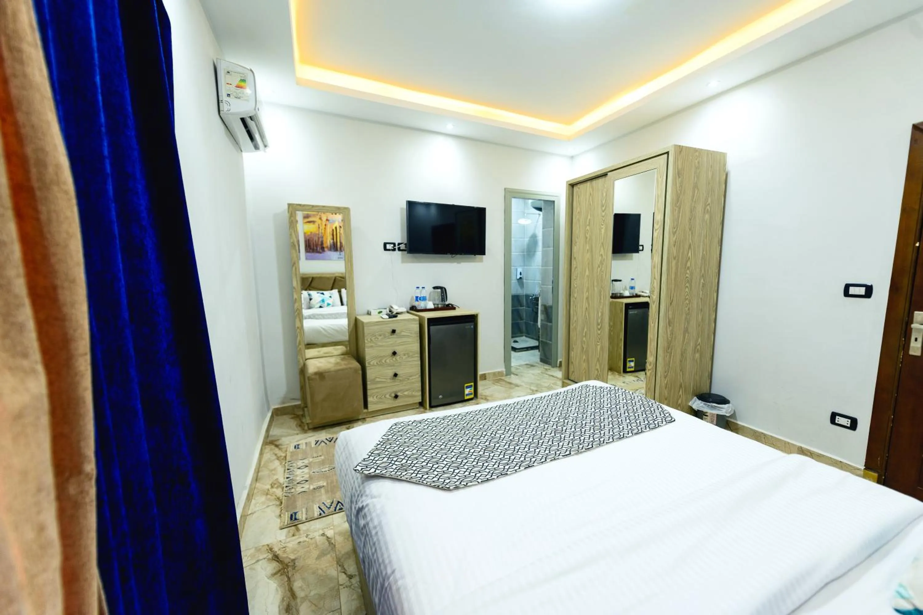 Bed in Capital Of Pyramids Hotel