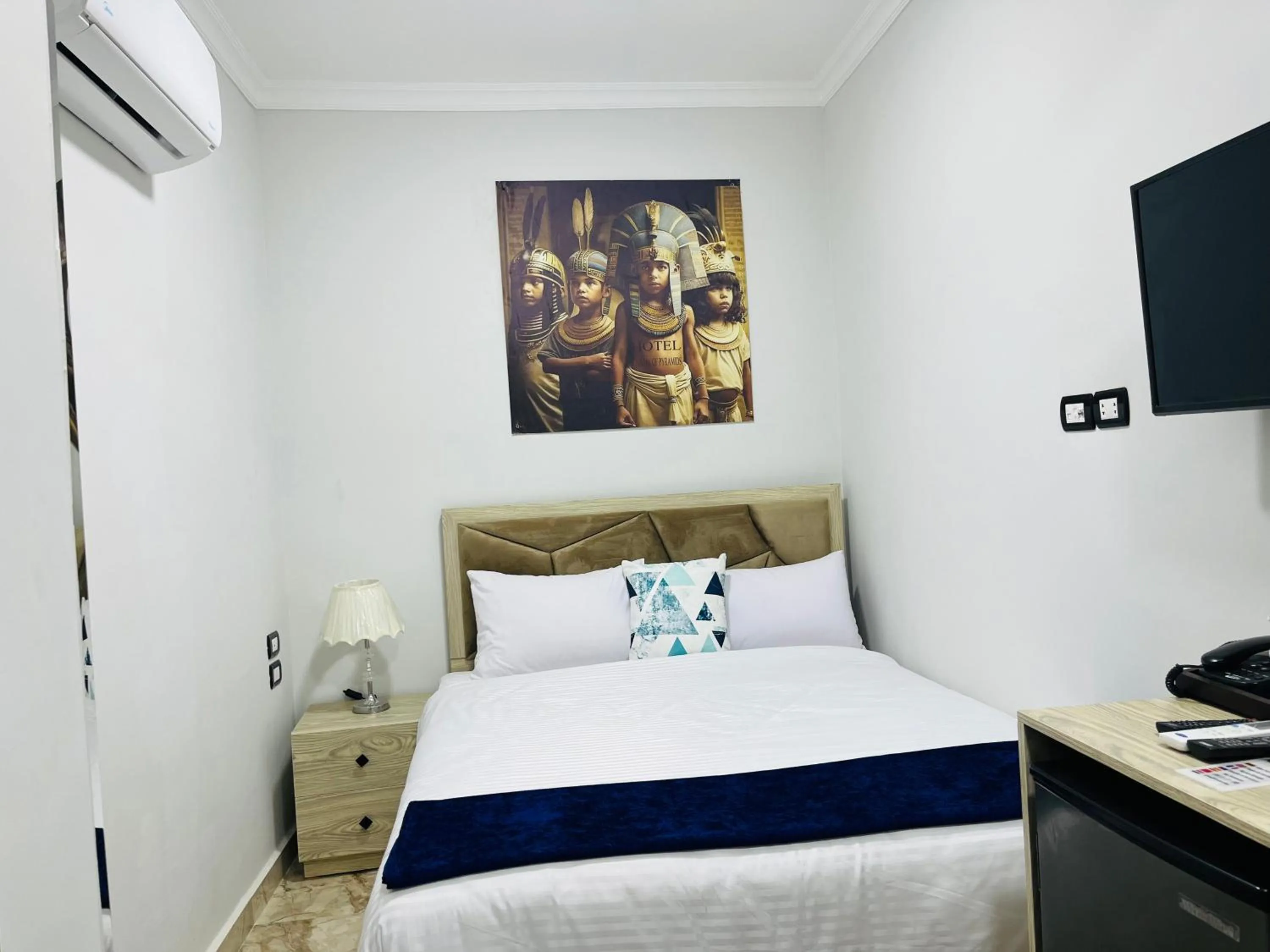 Bed in Capital Of Pyramids Hotel