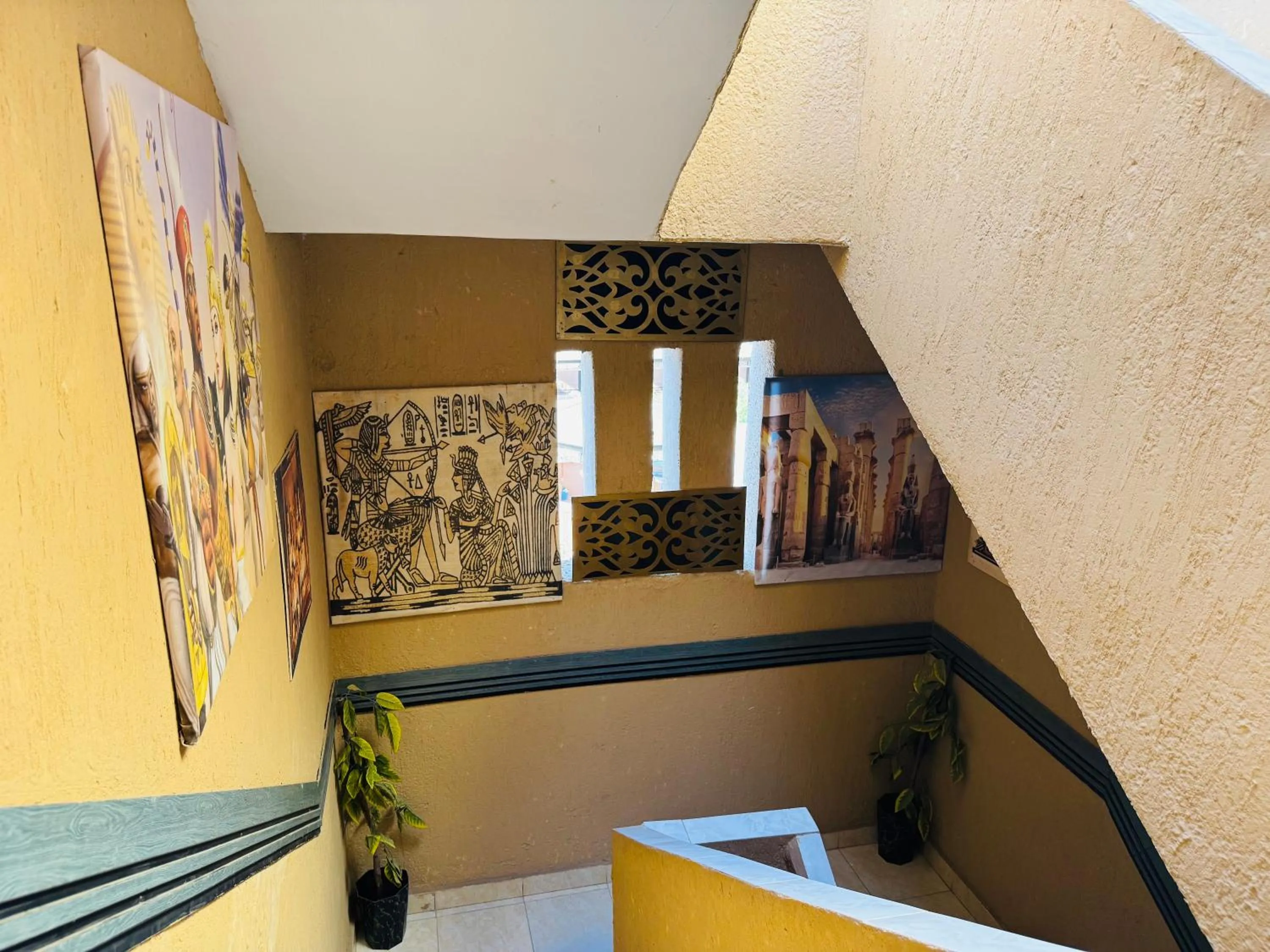 Decorative detail in Capital Of Pyramids Hotel