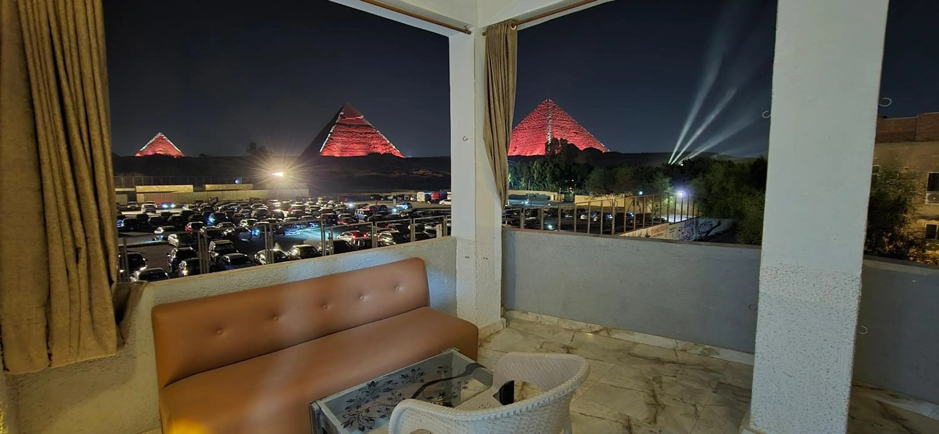 Night in Capital Of Pyramids Hotel