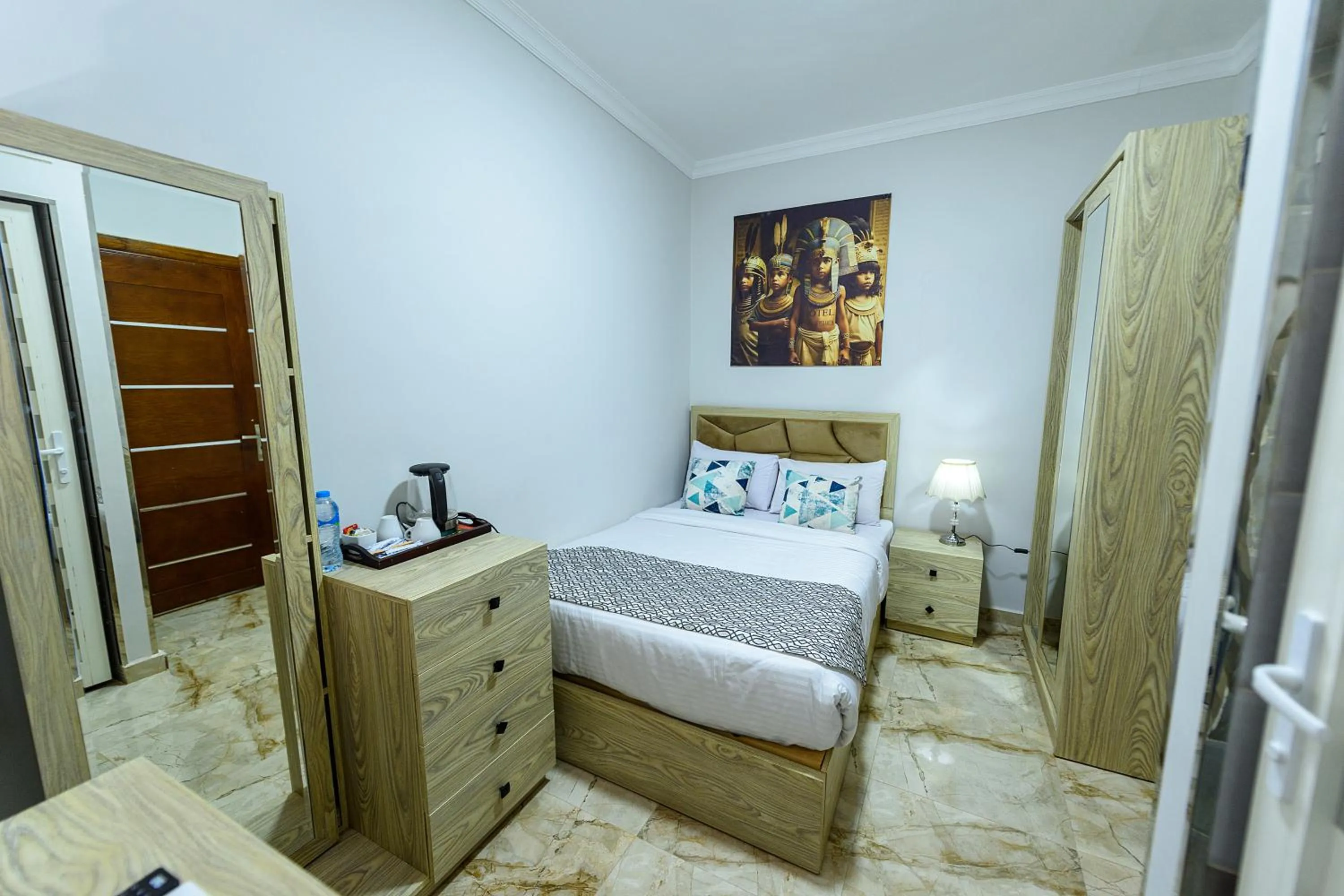 Bed in Capital Of Pyramids Hotel