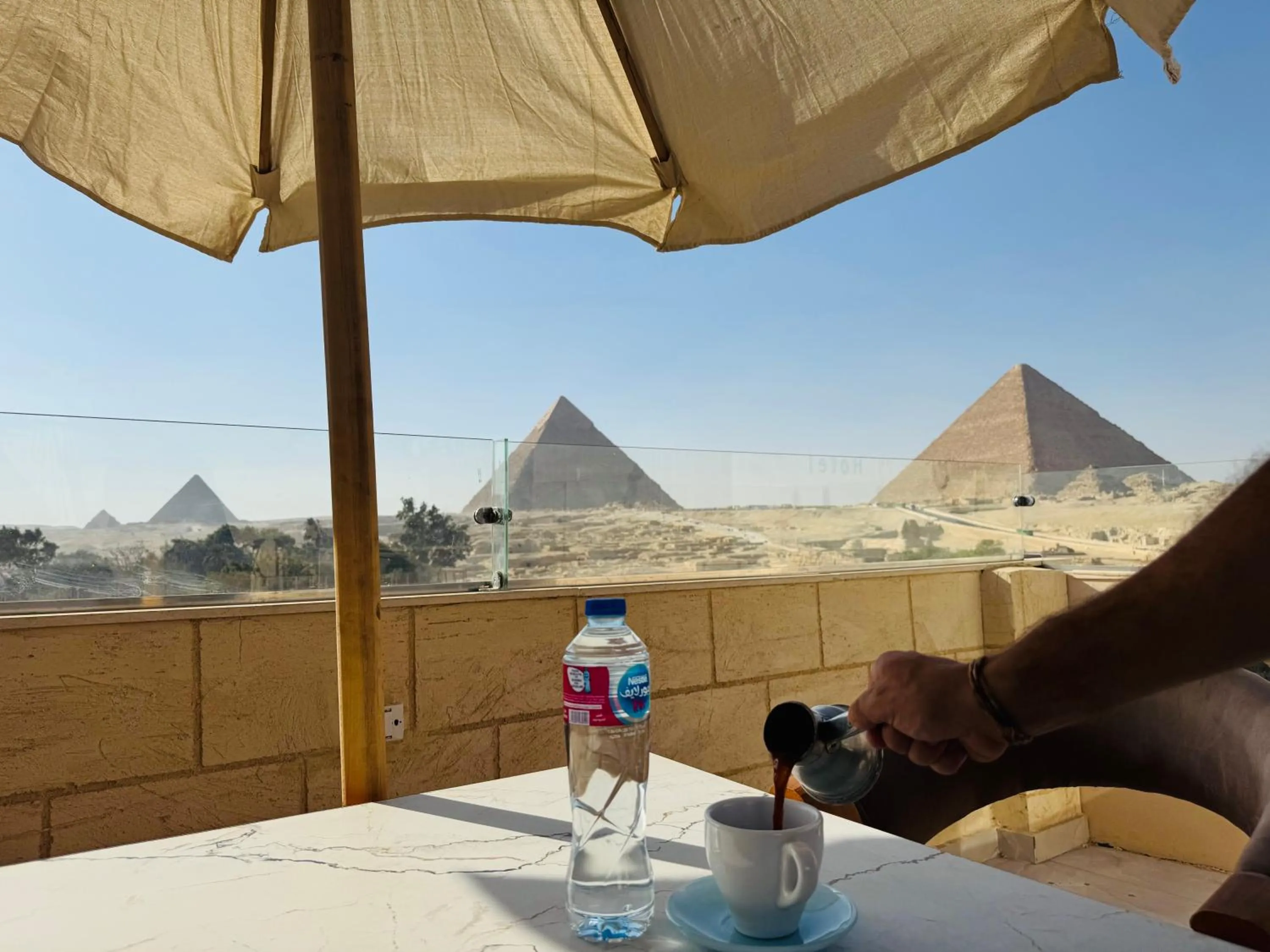 Nearby landmark in Capital Of Pyramids Hotel