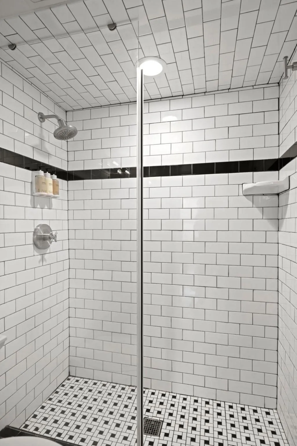 Shower in The Maverick, powered by Placemakr - River Walk