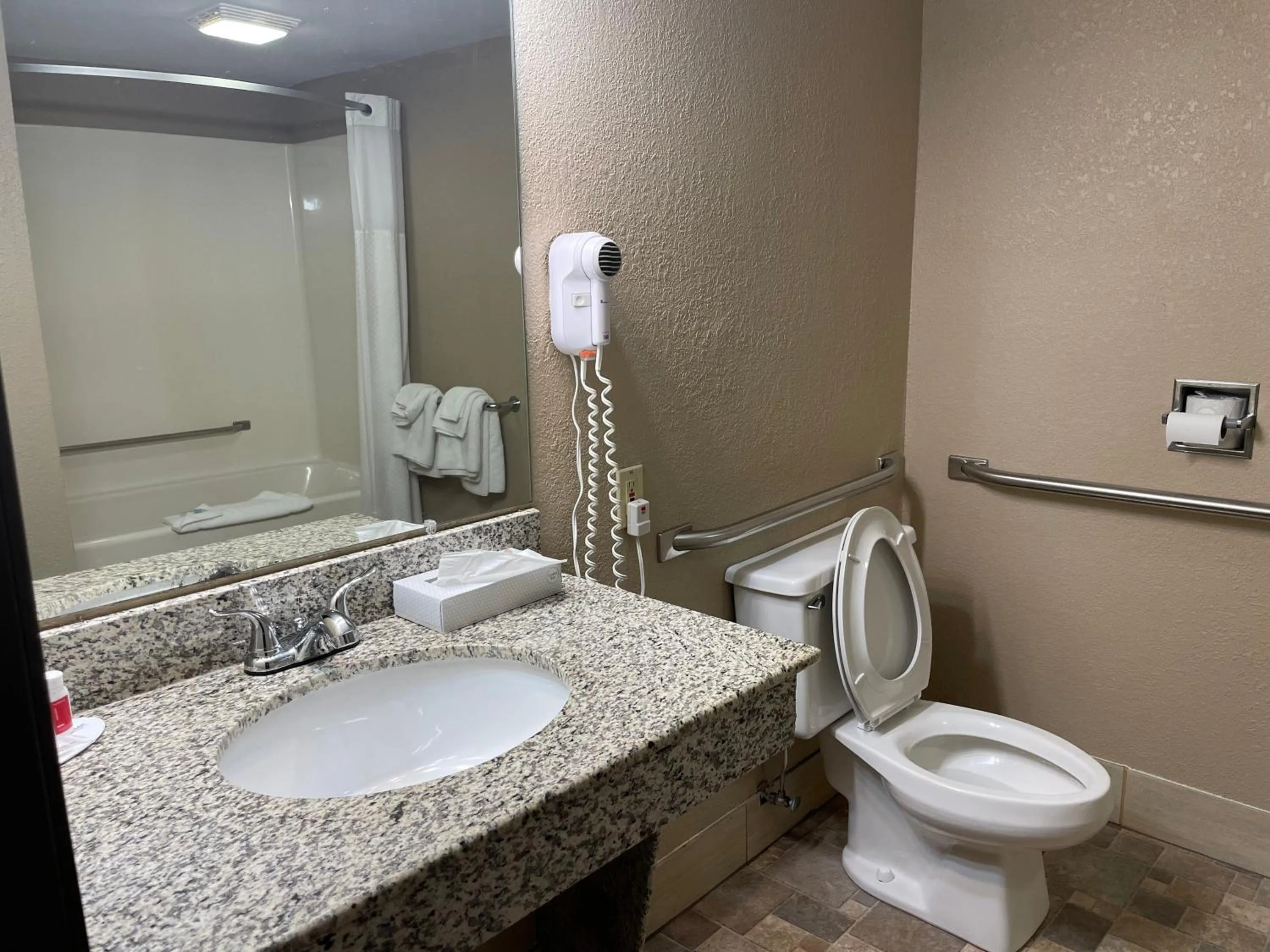 Bathroom in Days Inn by Wyndham Sault Ste Marie MI