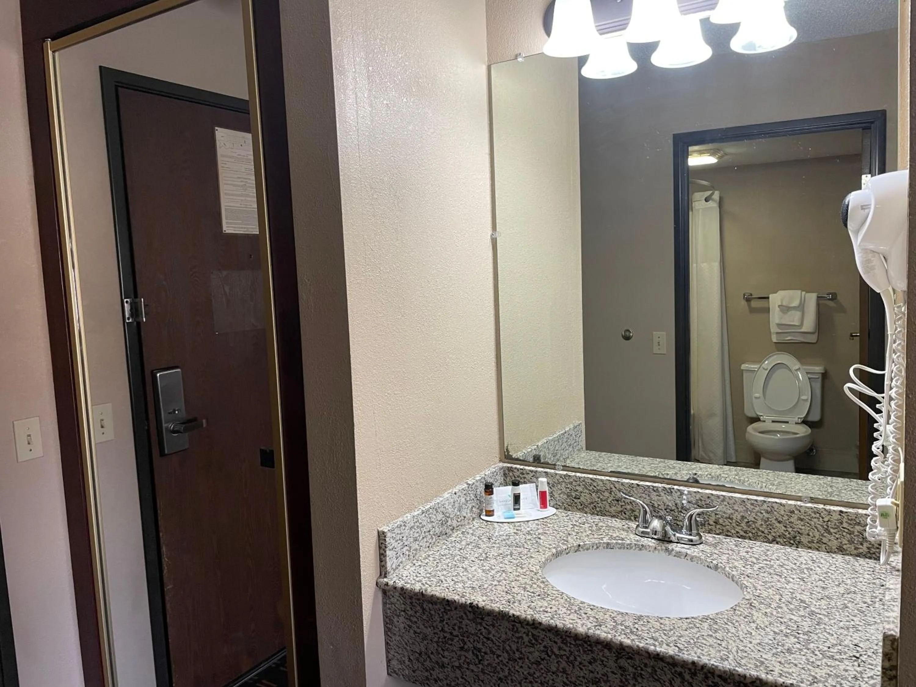Bathroom in Days Inn by Wyndham Sault Ste Marie MI