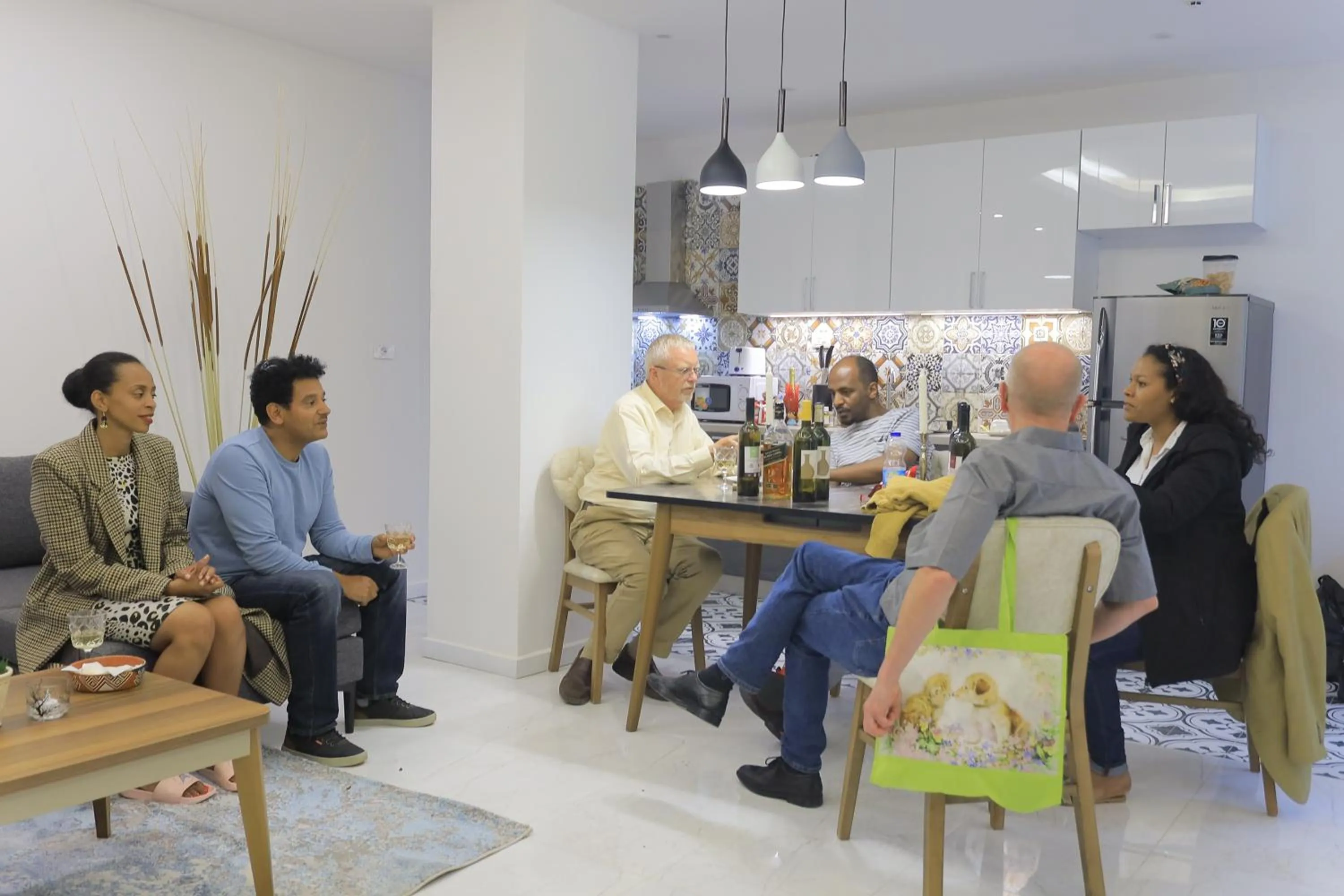 group of guests in Zemilo Hotel Apartment
