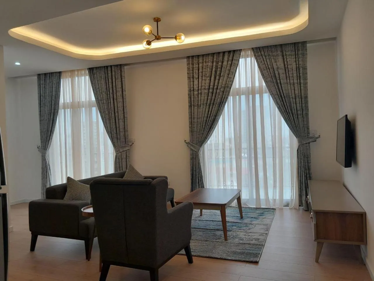 Living room in Zemilo Hotel Apartment