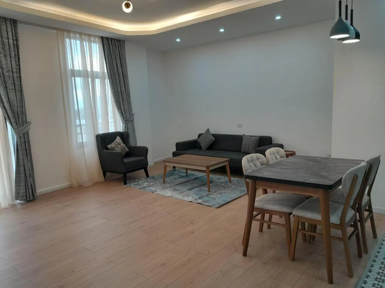 Living room in Zemilo Hotel Apartment