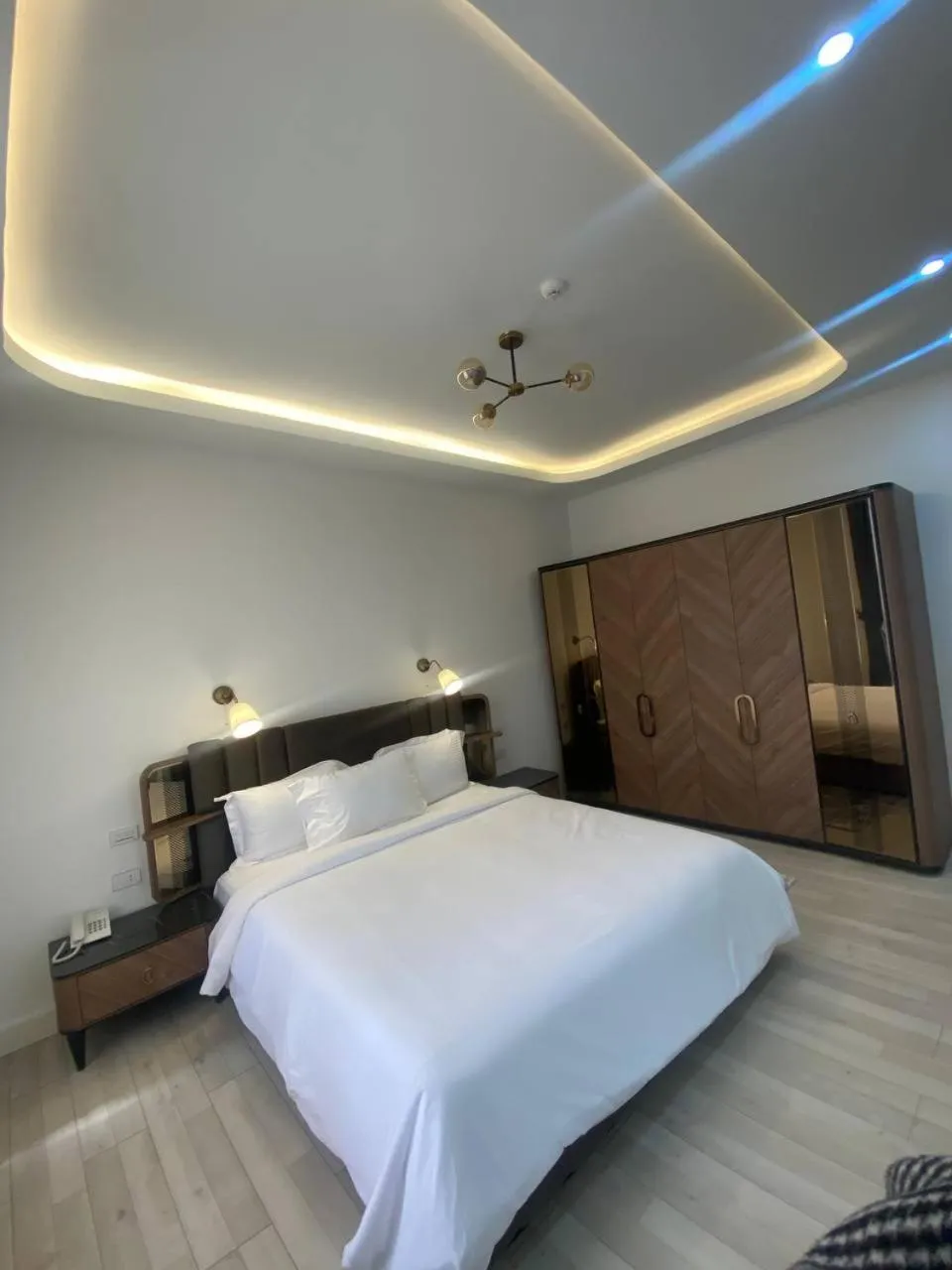 Bed in Zemilo Hotel Apartment