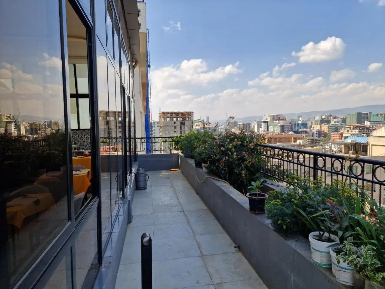Balcony/Terrace in Zemilo Hotel Apartment