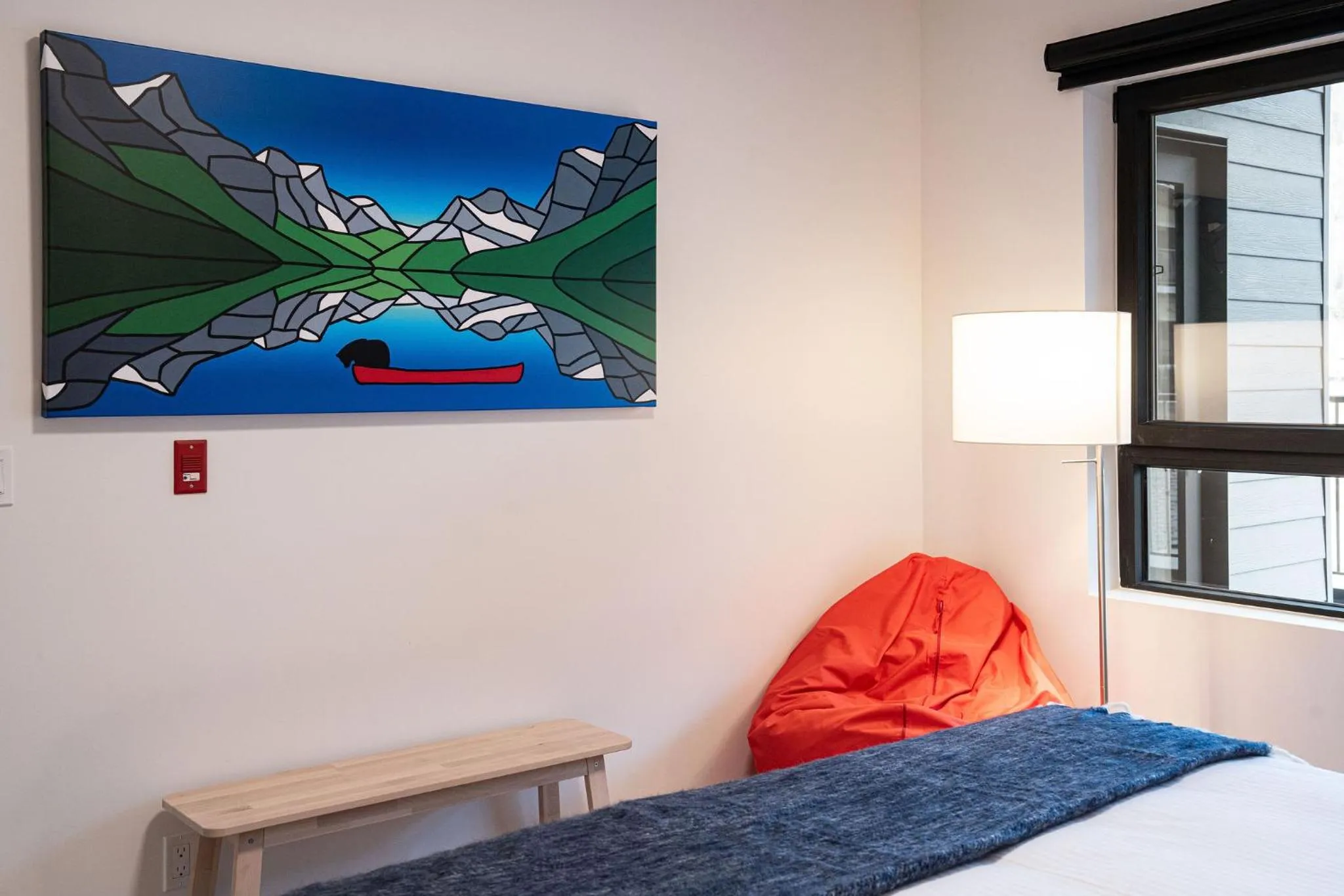 Bed in Hygge Haus by Revelstoke Vacations
