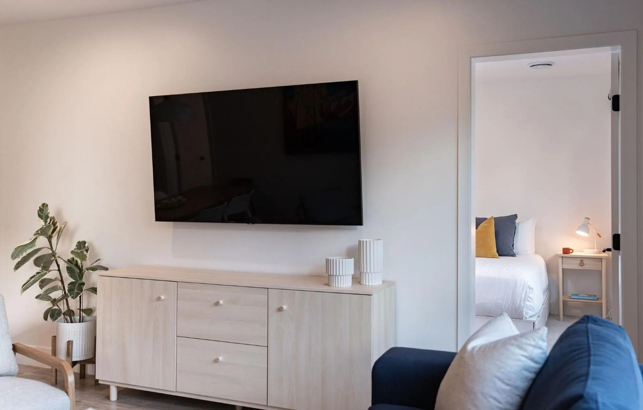 Bed in Hygge Haus by Revelstoke Vacations