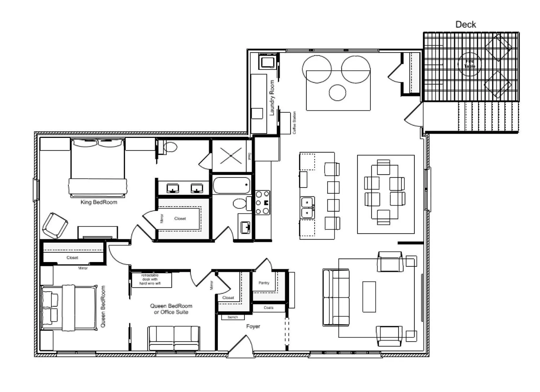 Floor plan in The Rest at Potomac Farms