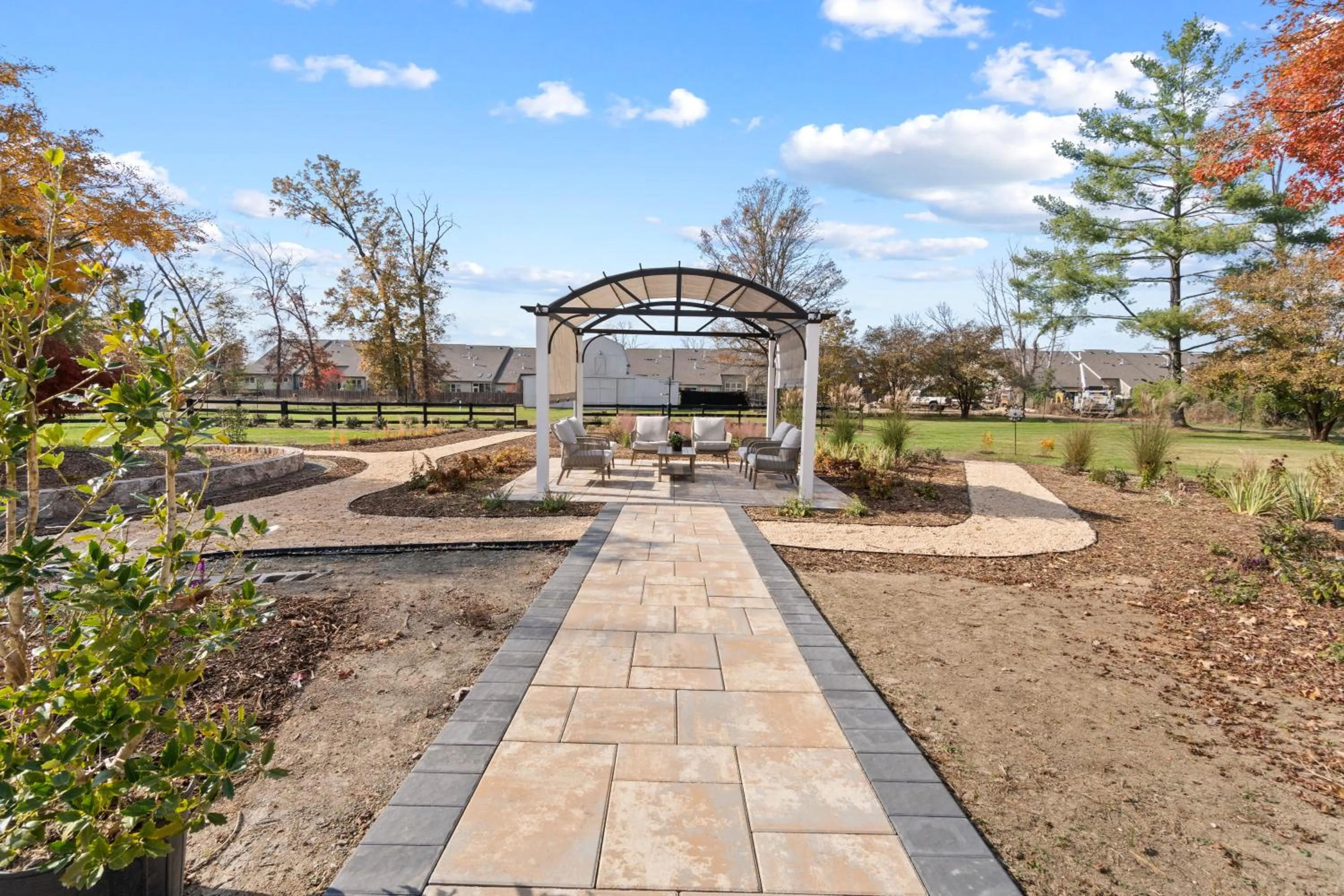 Garden in The Rest at Potomac Farms