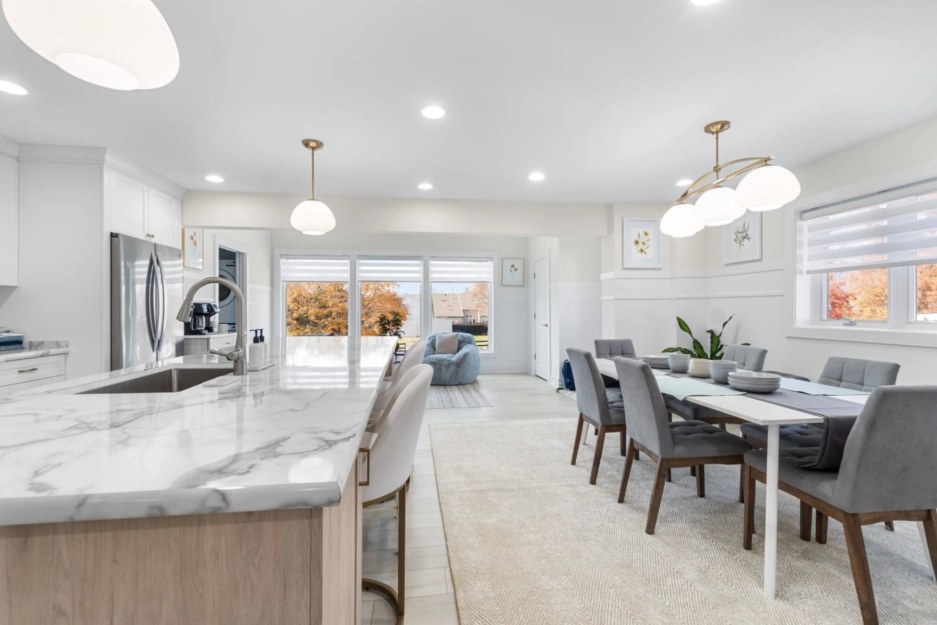 Dining area in The Rest at Potomac Farms
