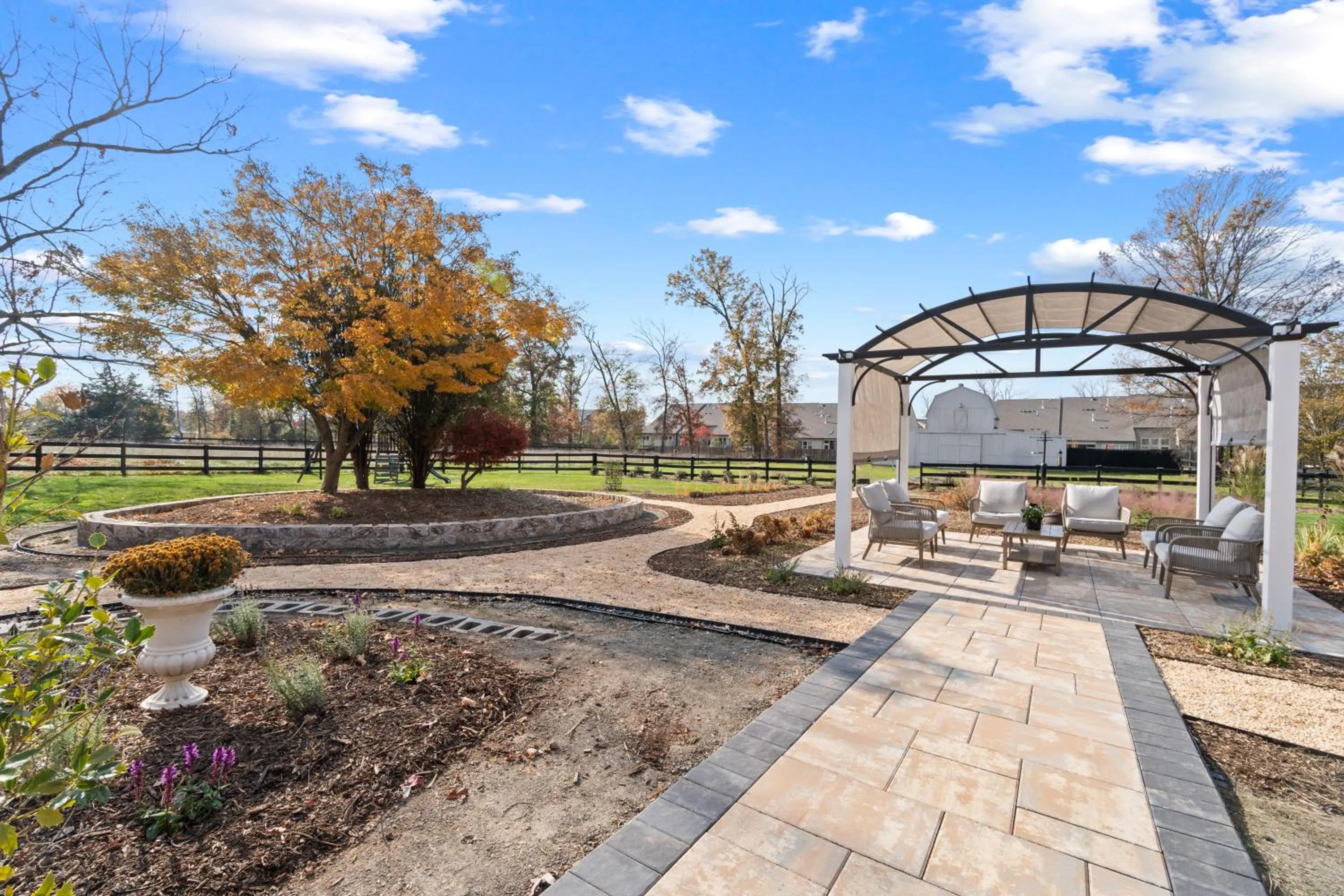 Garden in The Rest at Potomac Farms