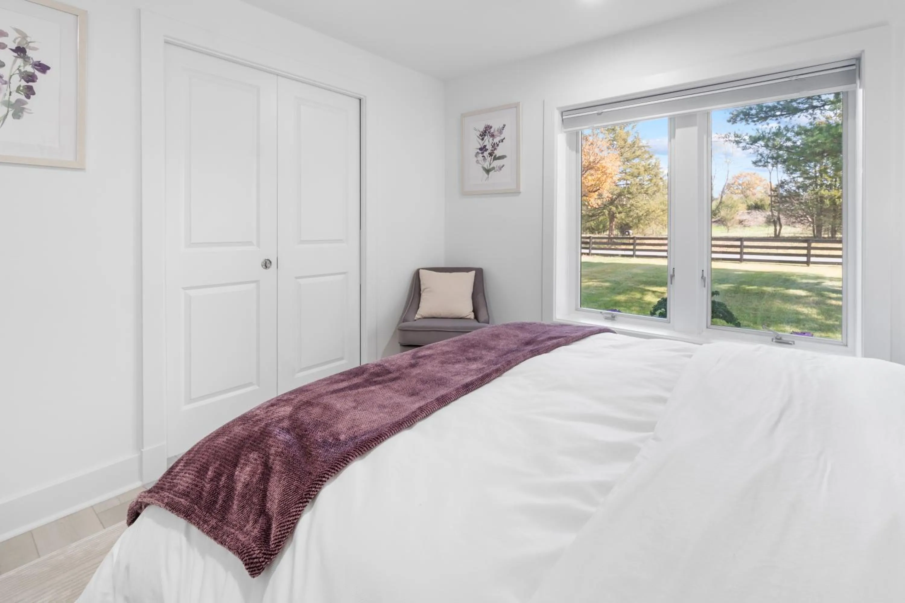Bedroom, Bed in The Rest at Potomac Farms