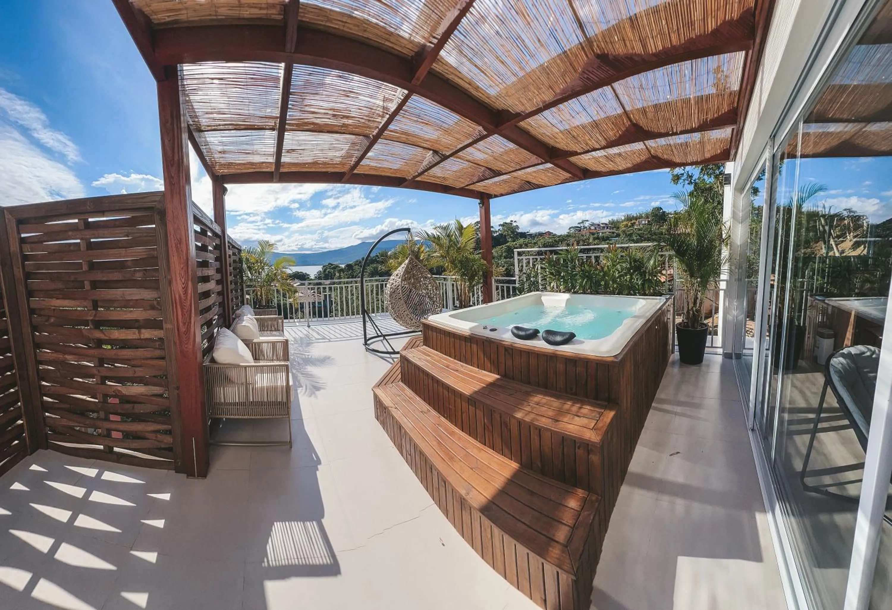 Natural landscape in Villa Verde Bangalô - Garopaba - SC