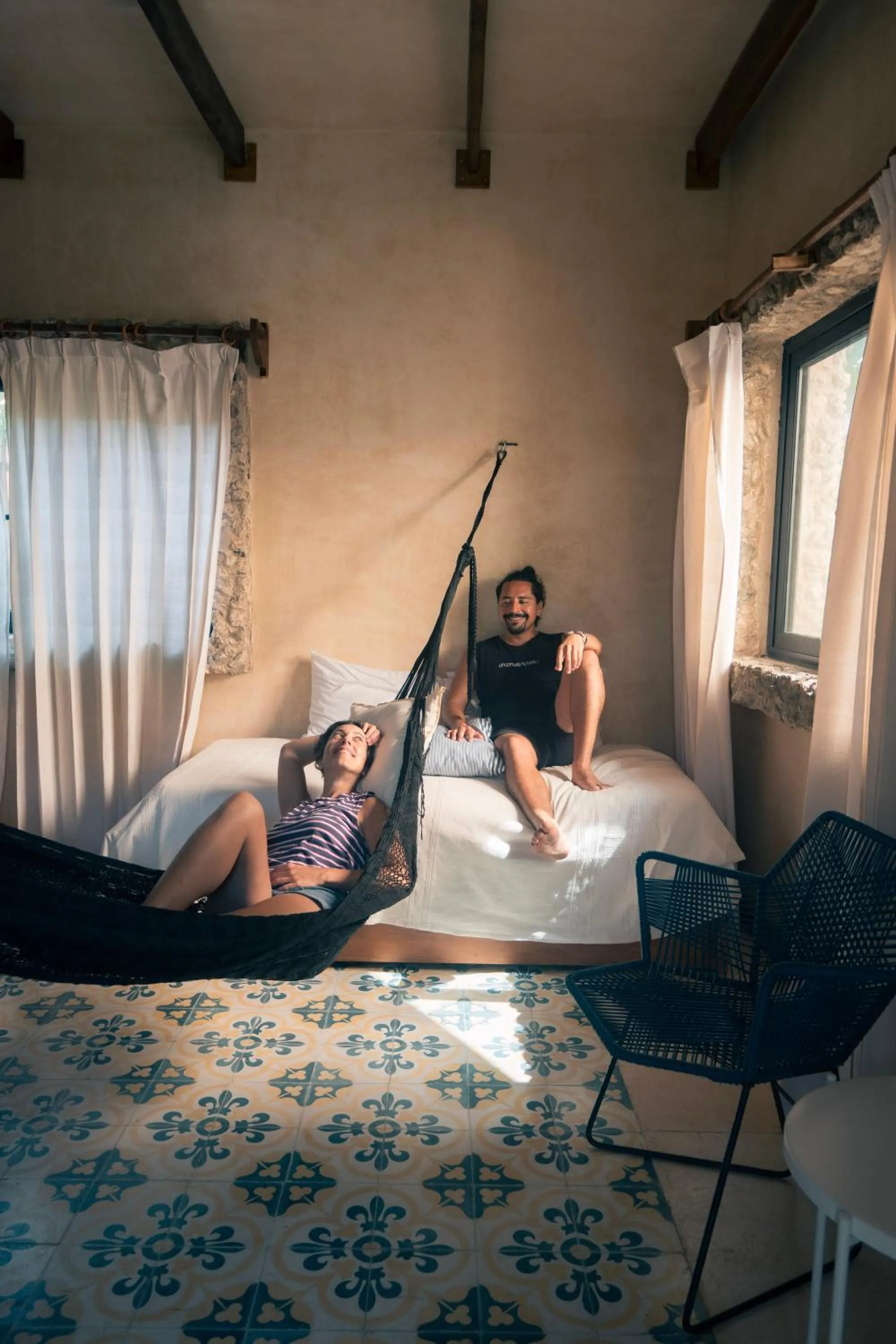 Bed in Mero Mero Hotel