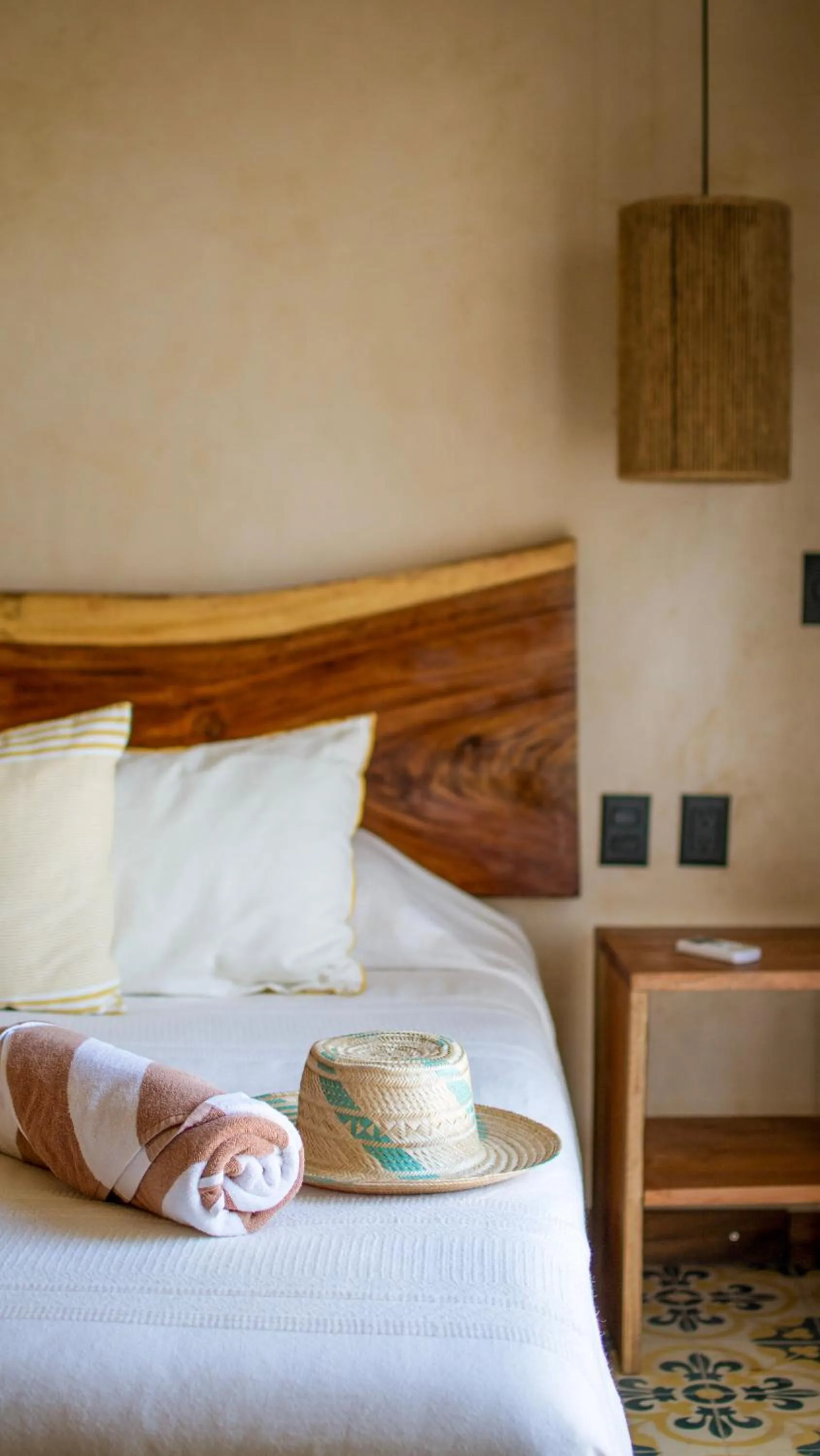 Bed in Mero Mero Hotel