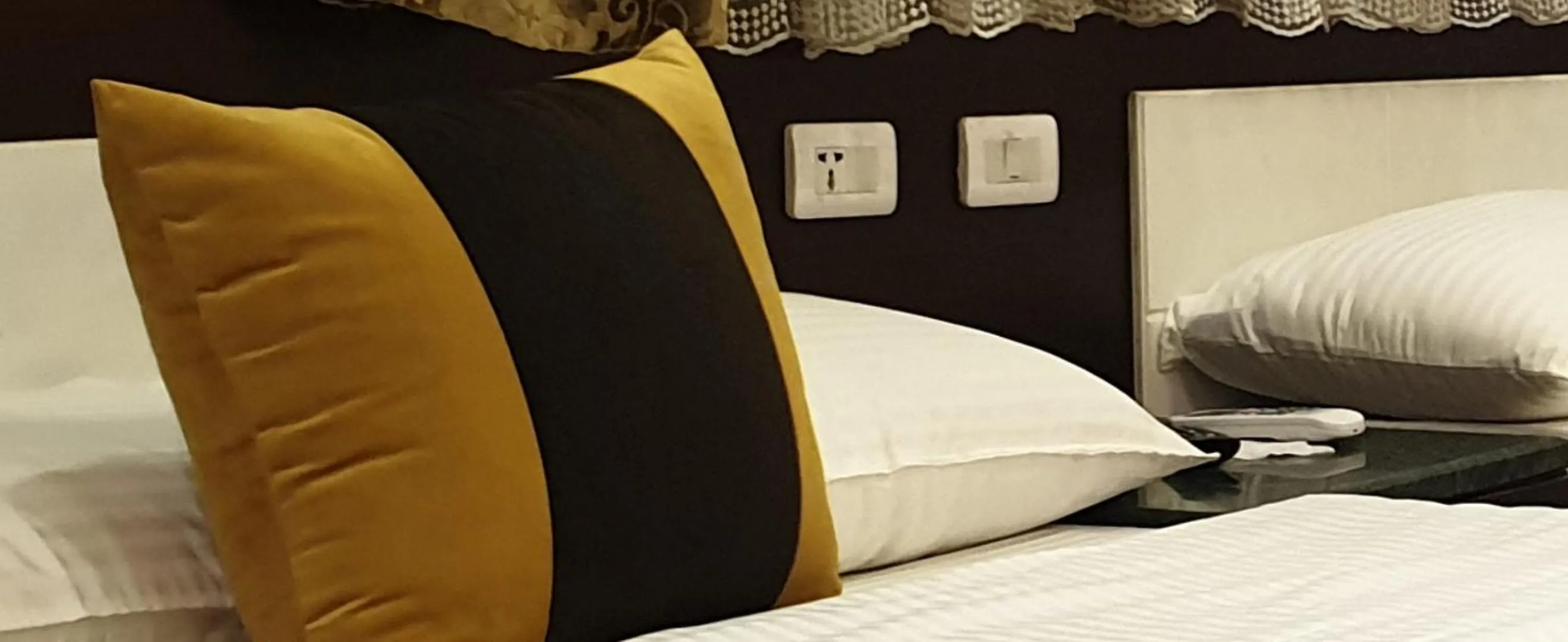 Bed in Nile Guardian Hotel