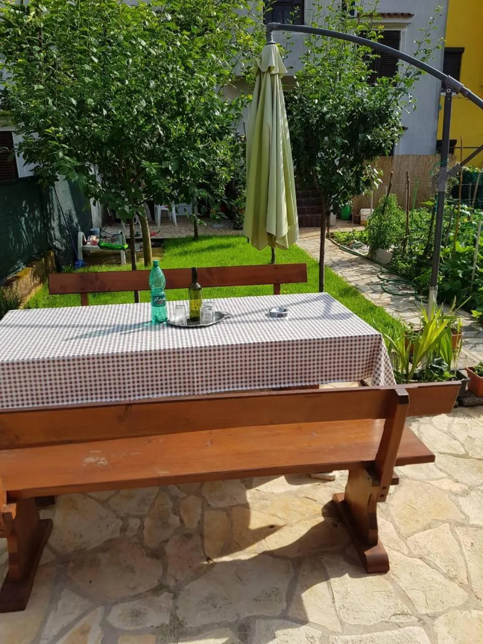 BBQ facilities in Apartments Olea