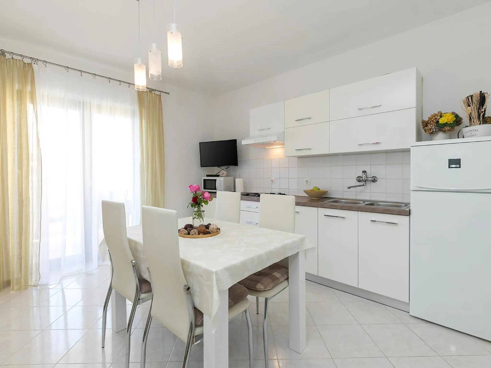 Kitchen or kitchenette in Apartments Olea