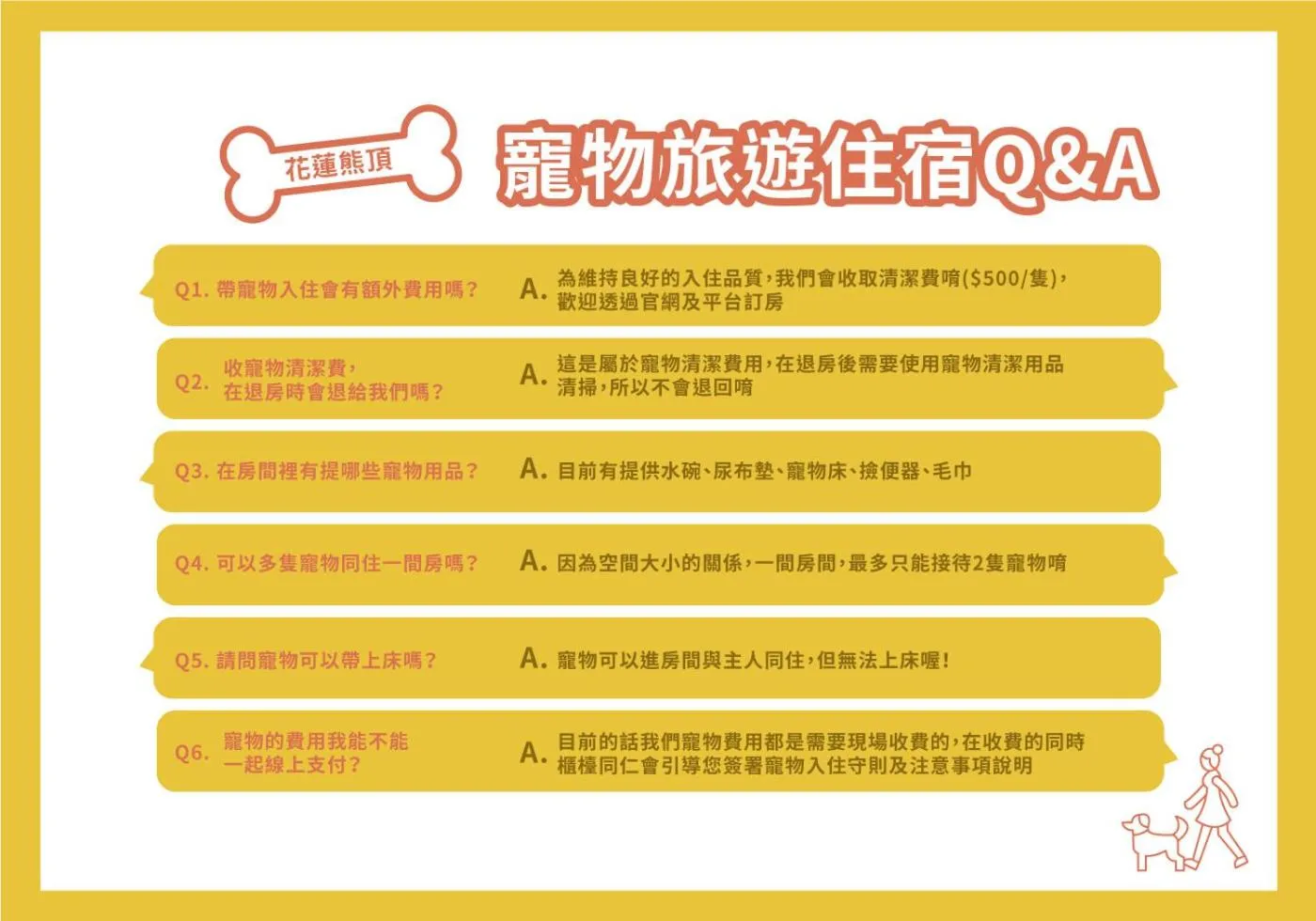 Text overlay in Kuma B&B