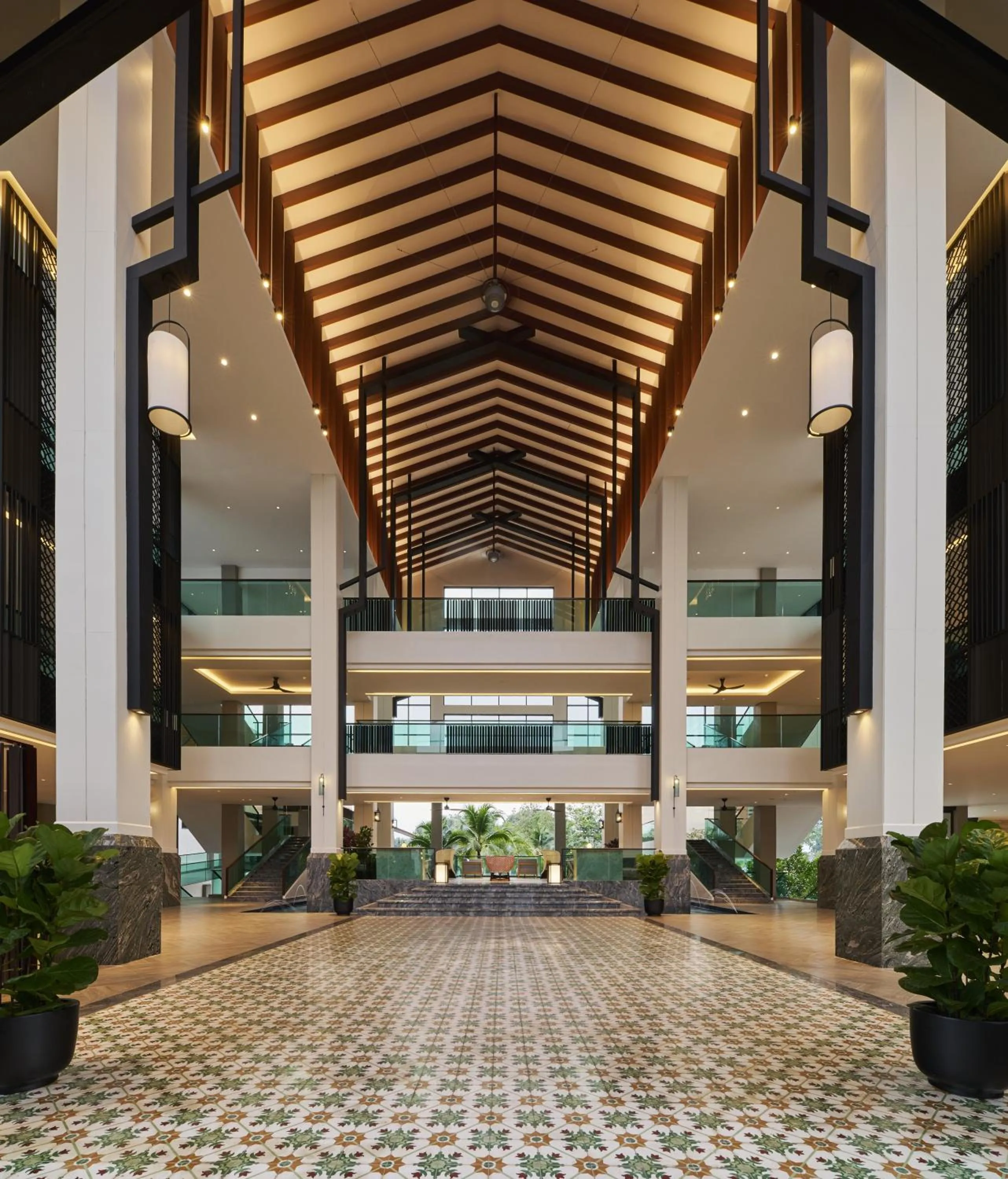 Lobby or reception in PARKROYAL A'FAMOSA MELAKA RESORT