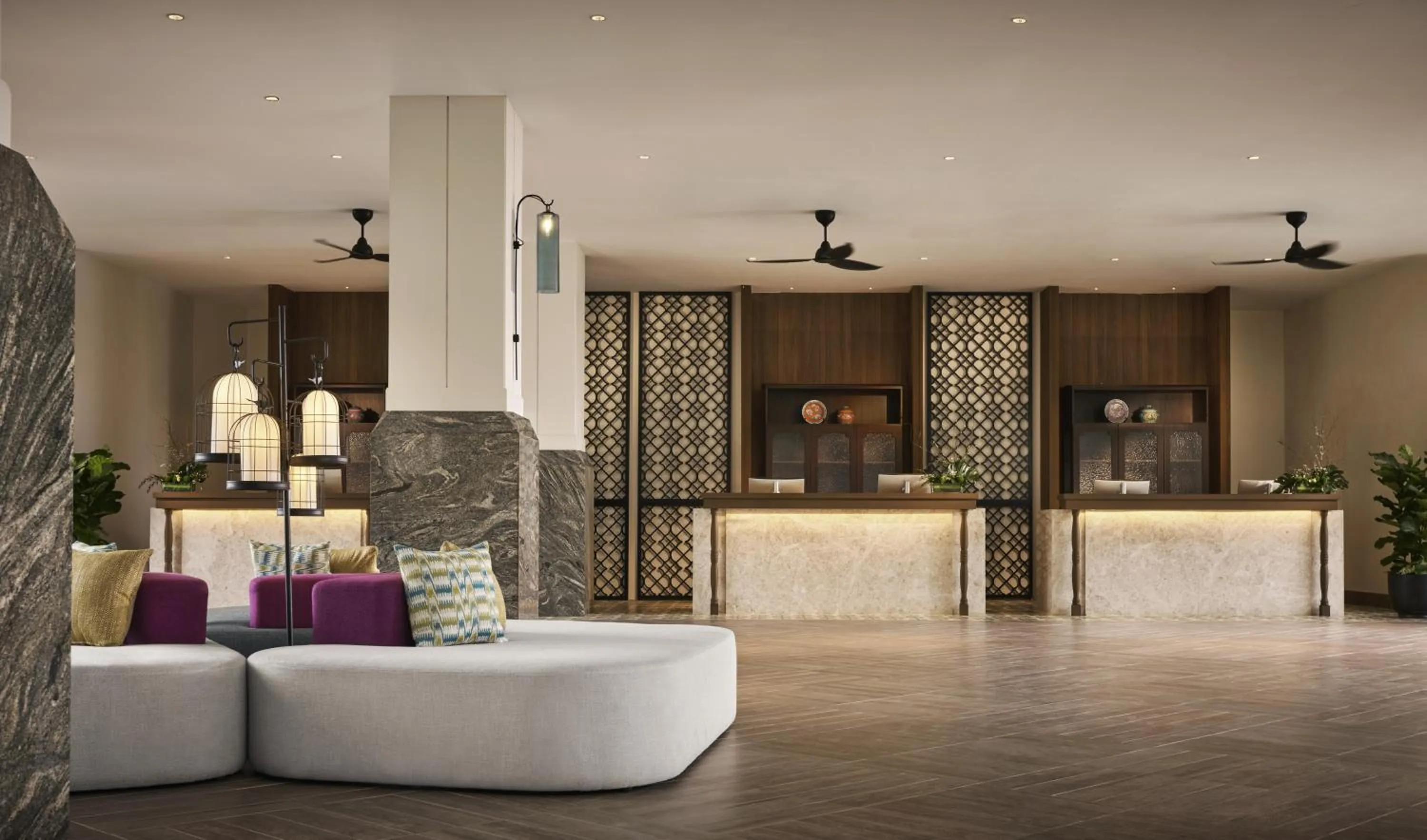 Lobby or reception in PARKROYAL A'FAMOSA MELAKA RESORT