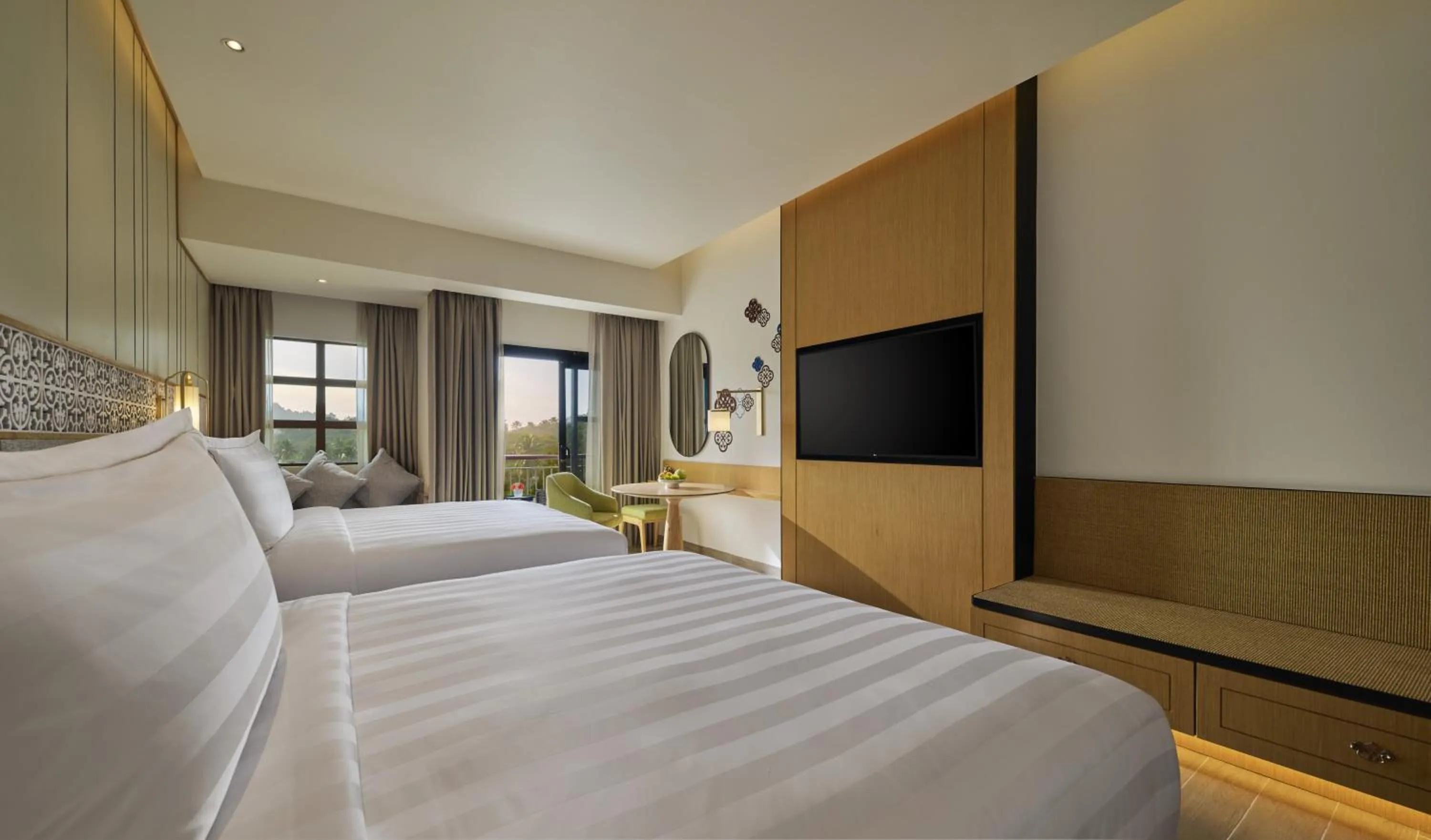 Bed in PARKROYAL A'FAMOSA MELAKA RESORT