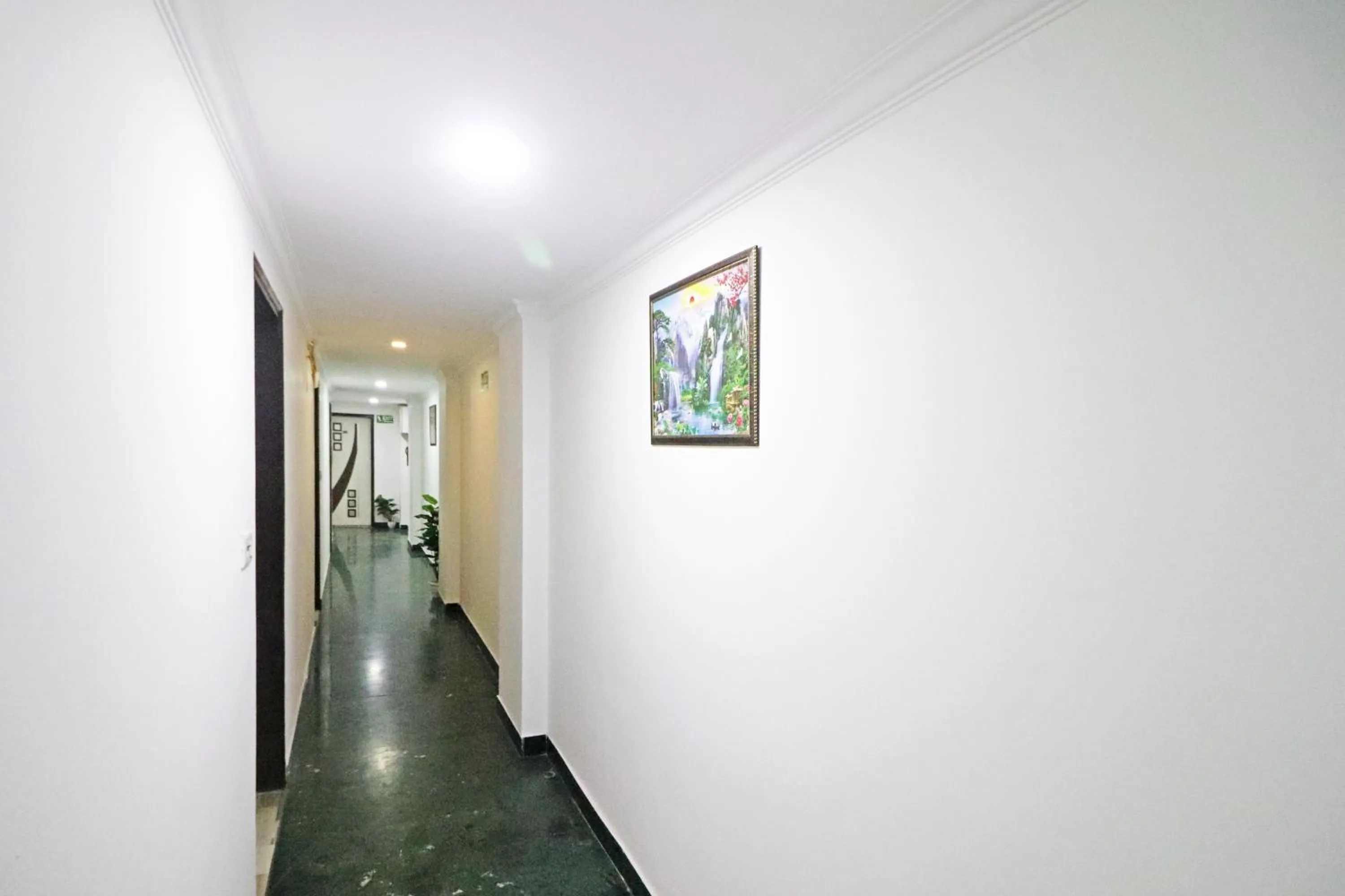 Inner courtyard view in Hotel Clink New Delhi Airport